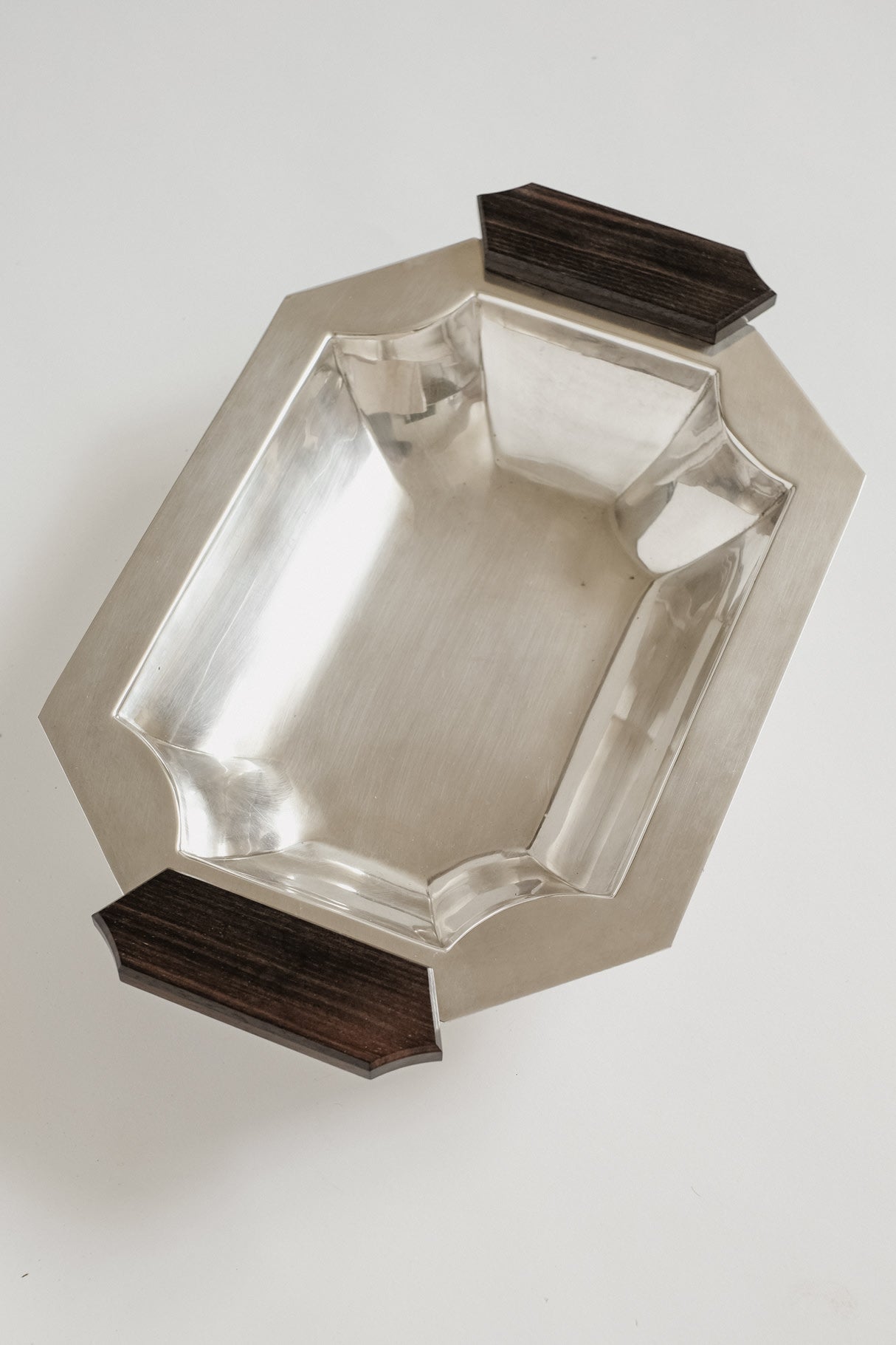 Silver-plated Art Deco Dish  — view 9