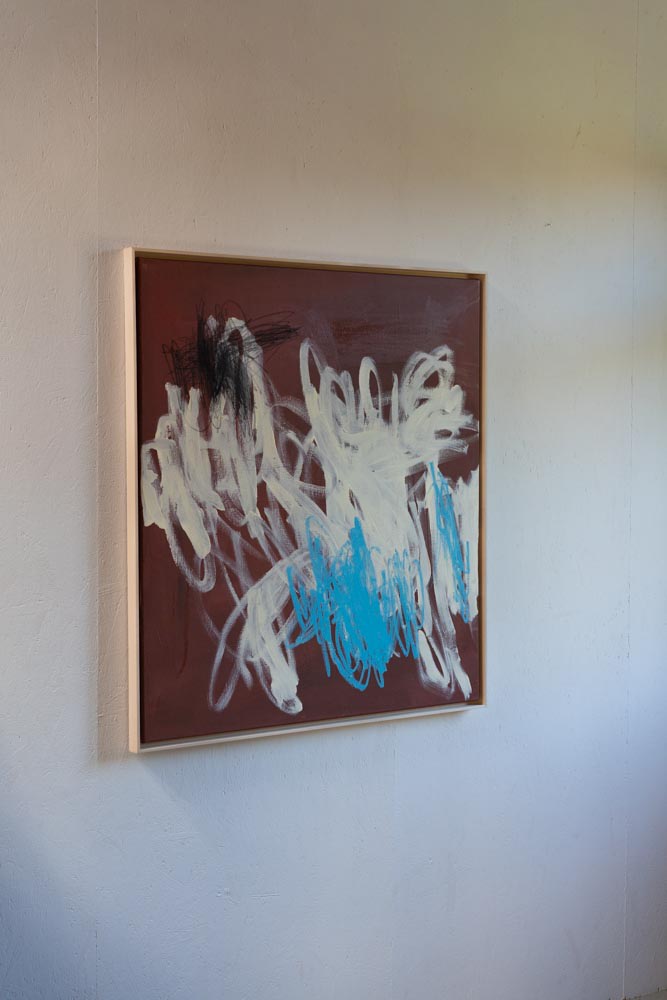 ´DANCING IN THE NIGHT´ -  Abstract Acrylic Painting — detail view