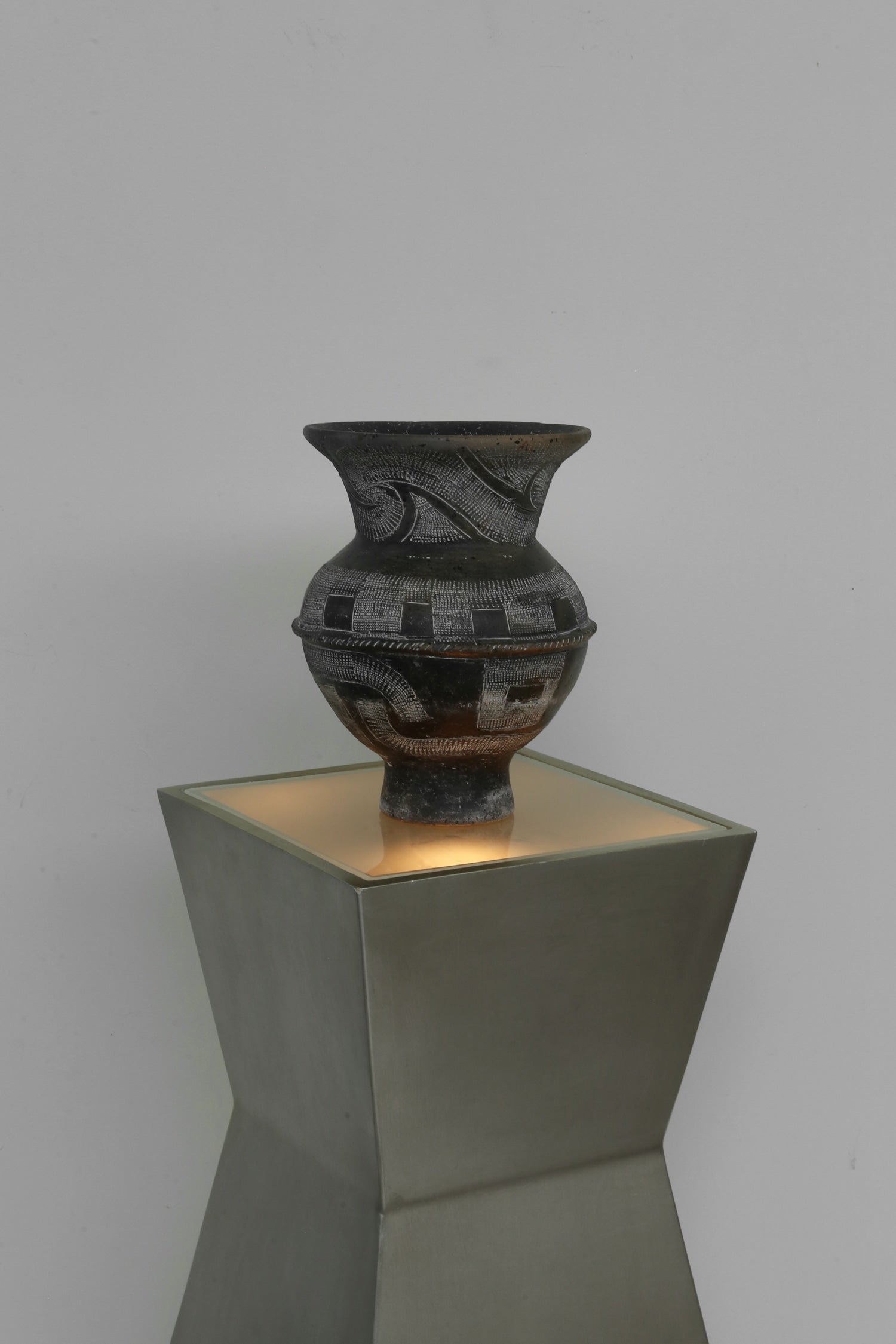 Geometric Pedestal Floor Lamp — additional view
