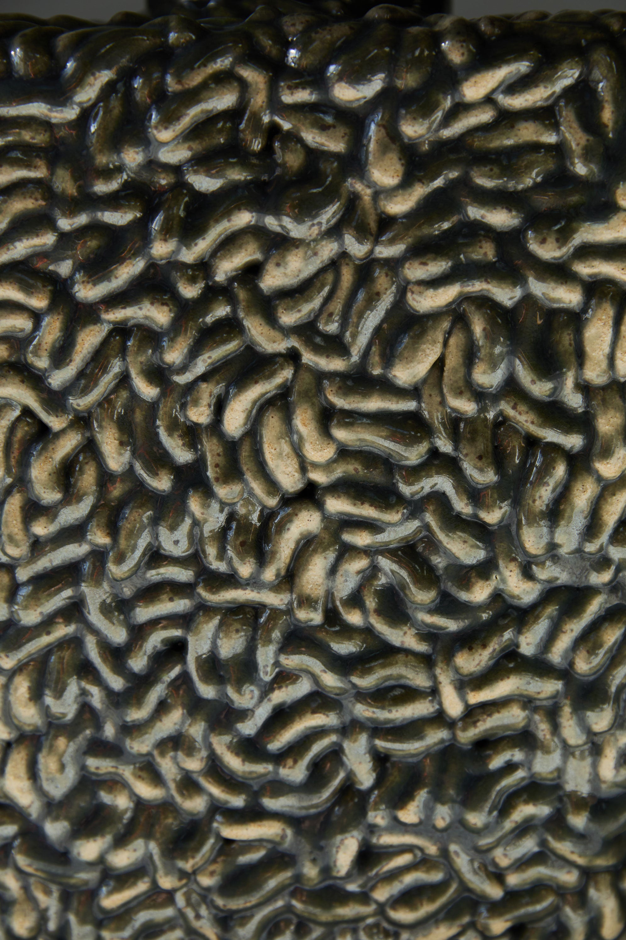 Molecules Medium Iridescent Abyss Ceramic Vase