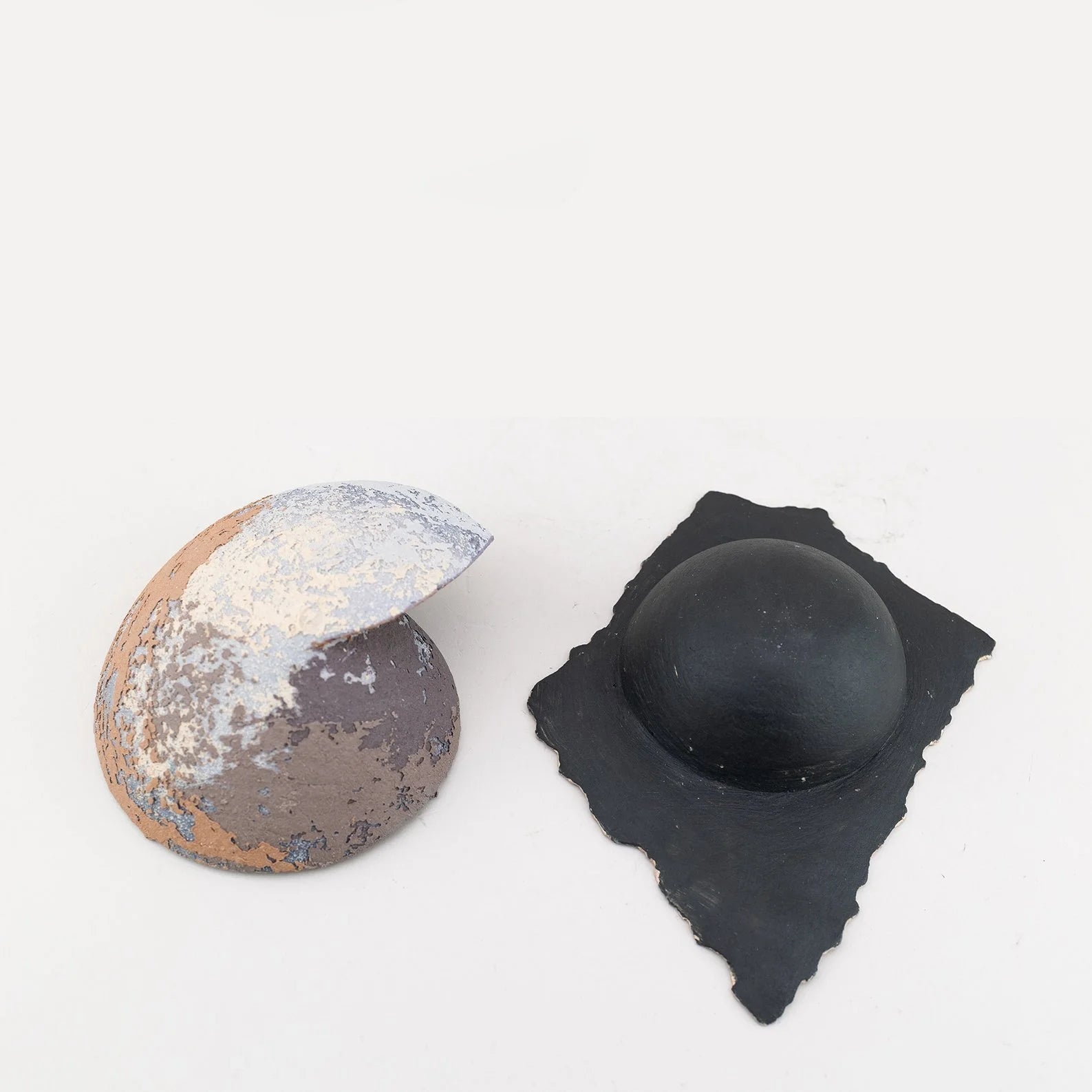 Pair of Decorative Sculptural Bowls — in context