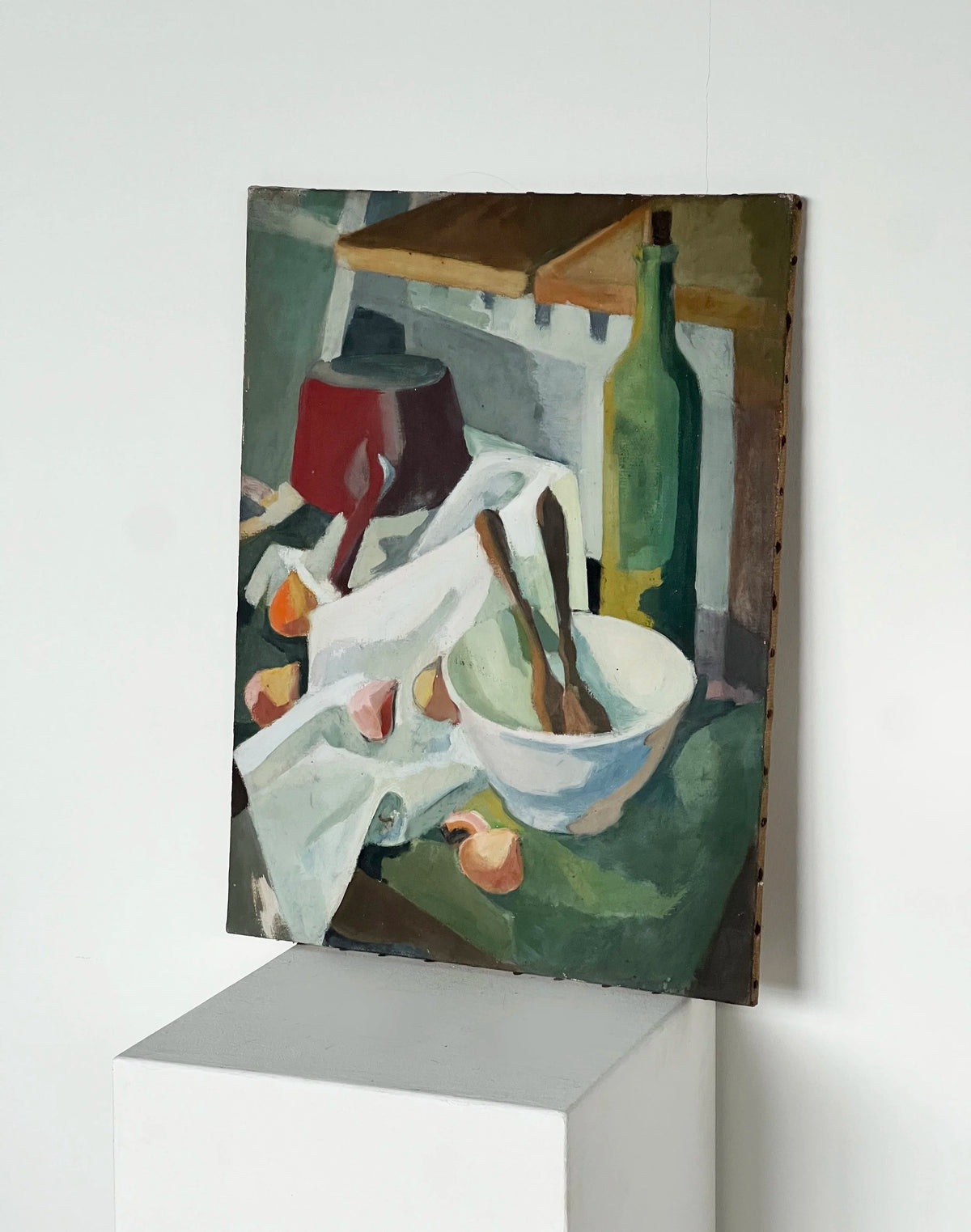French Still Life, Oil on Canvas — detail view