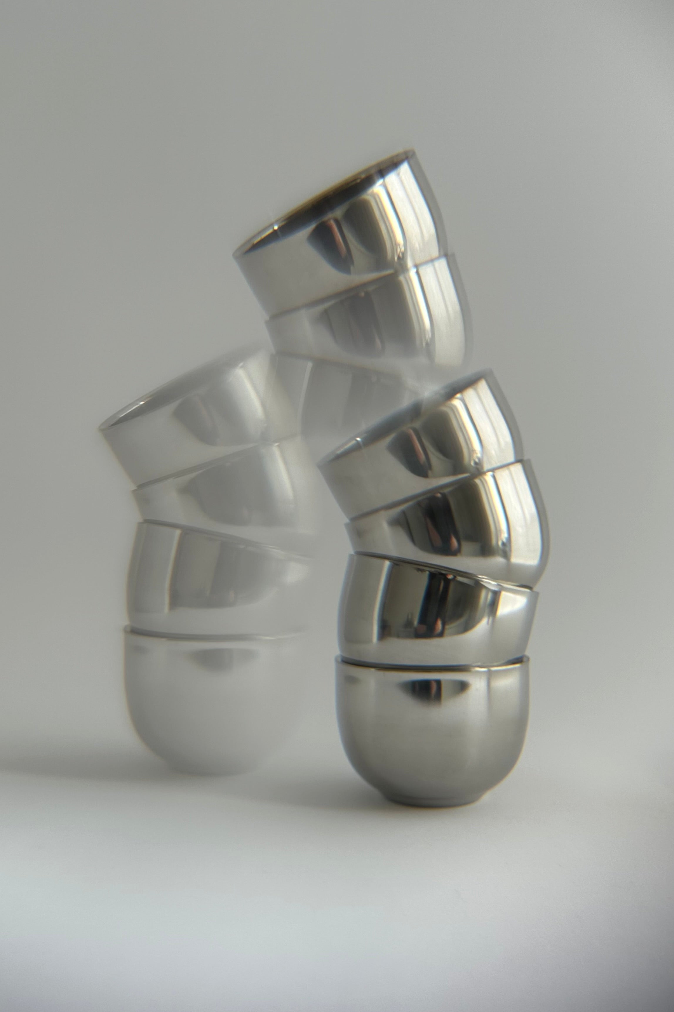 'HEDONISM' stainless steel cup - set of 2 — alternate view