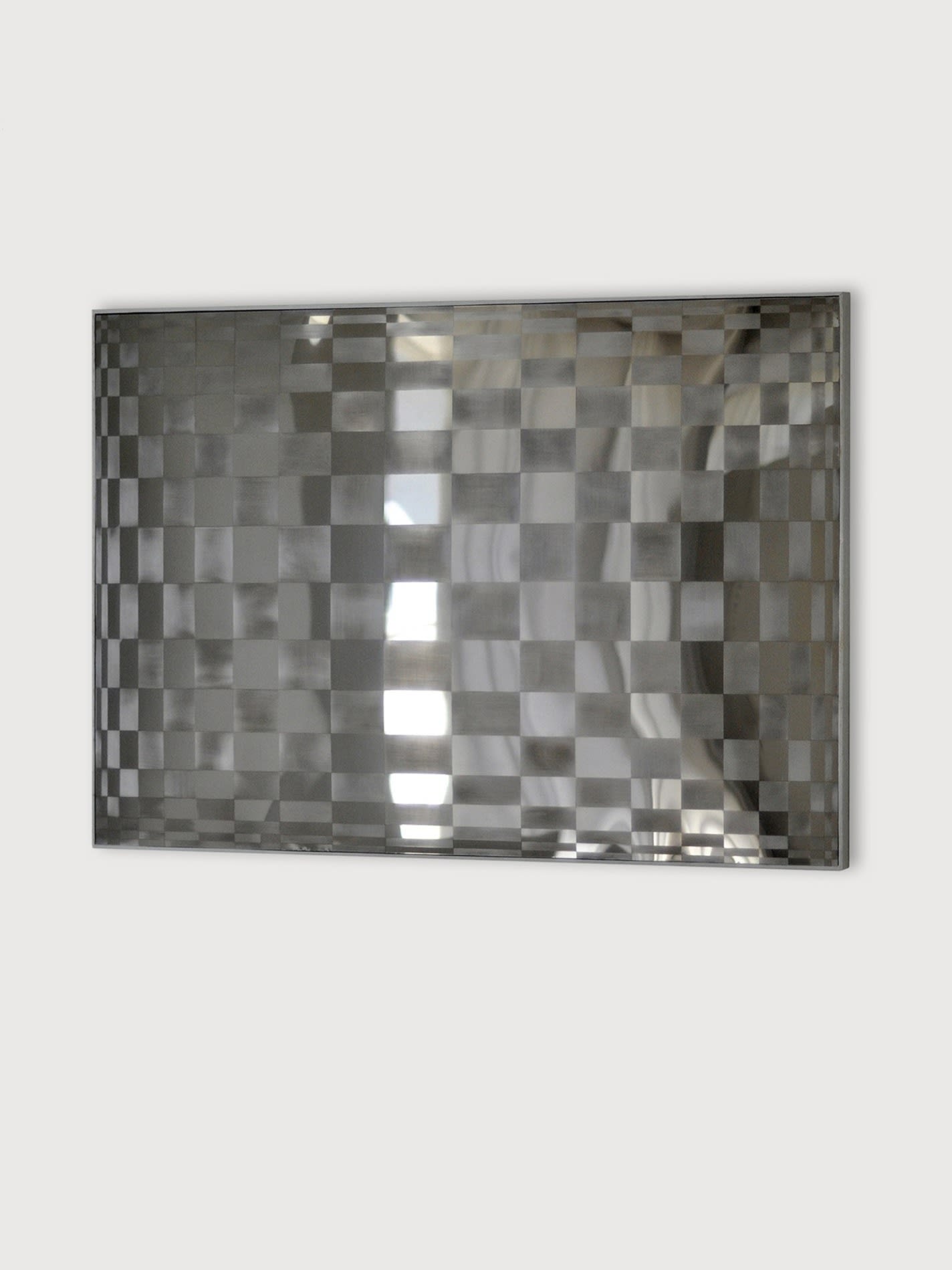 Metal Drawing – Mirror Wall Sculpture — detail view