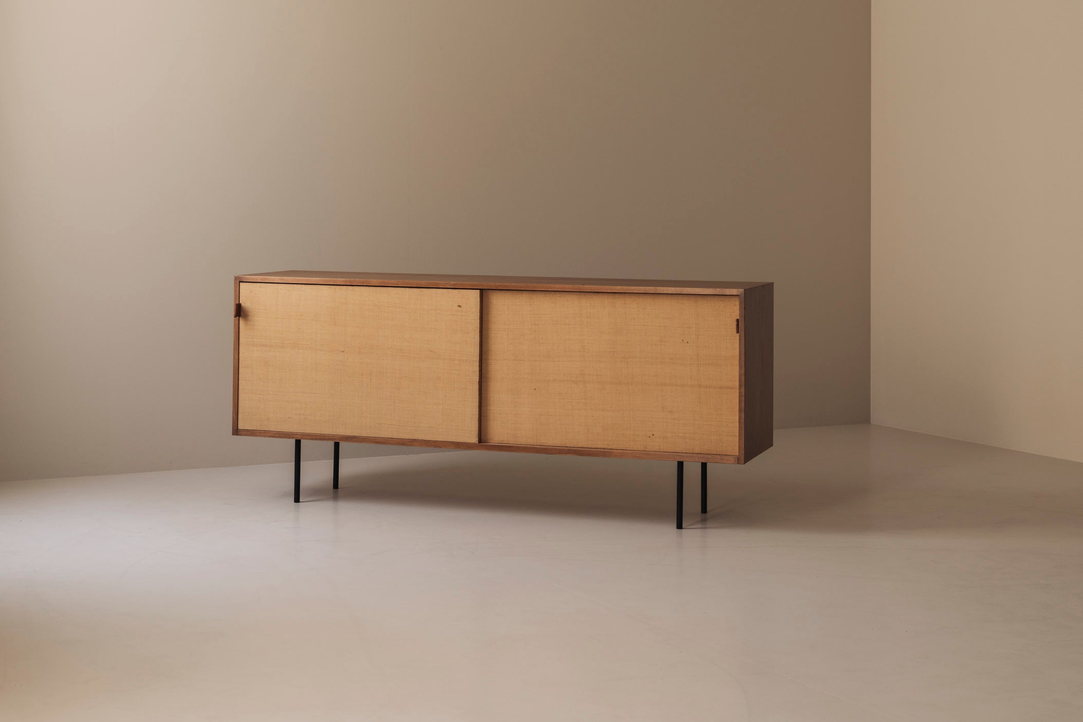 Sideboard Model 116 by Florence Knoll for Knoll International, USA, 1950s — detail view