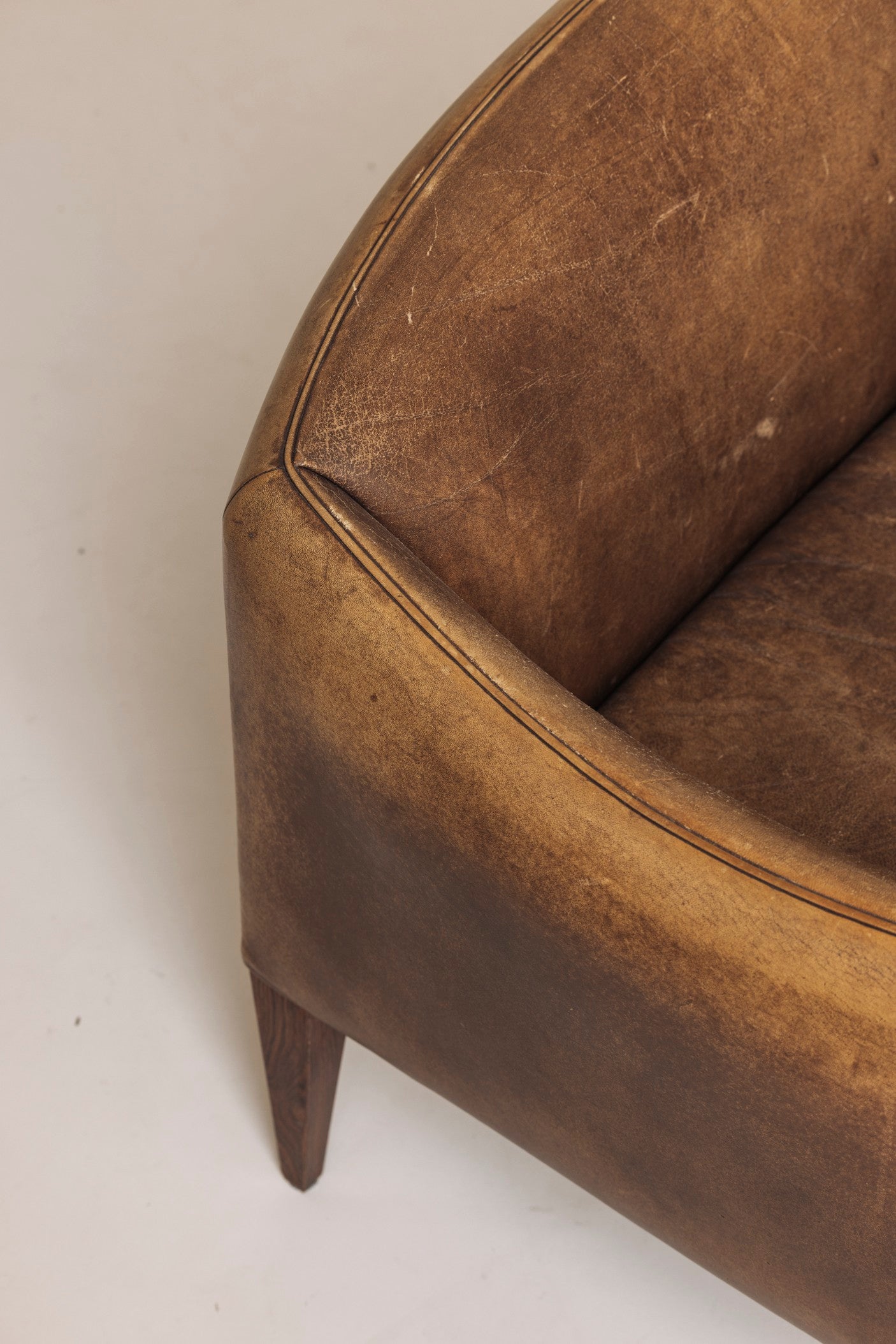 Rare V12 sofa by Illum Wikkelsø for Holger Christiansen, Denmark, 1960s — alternate view