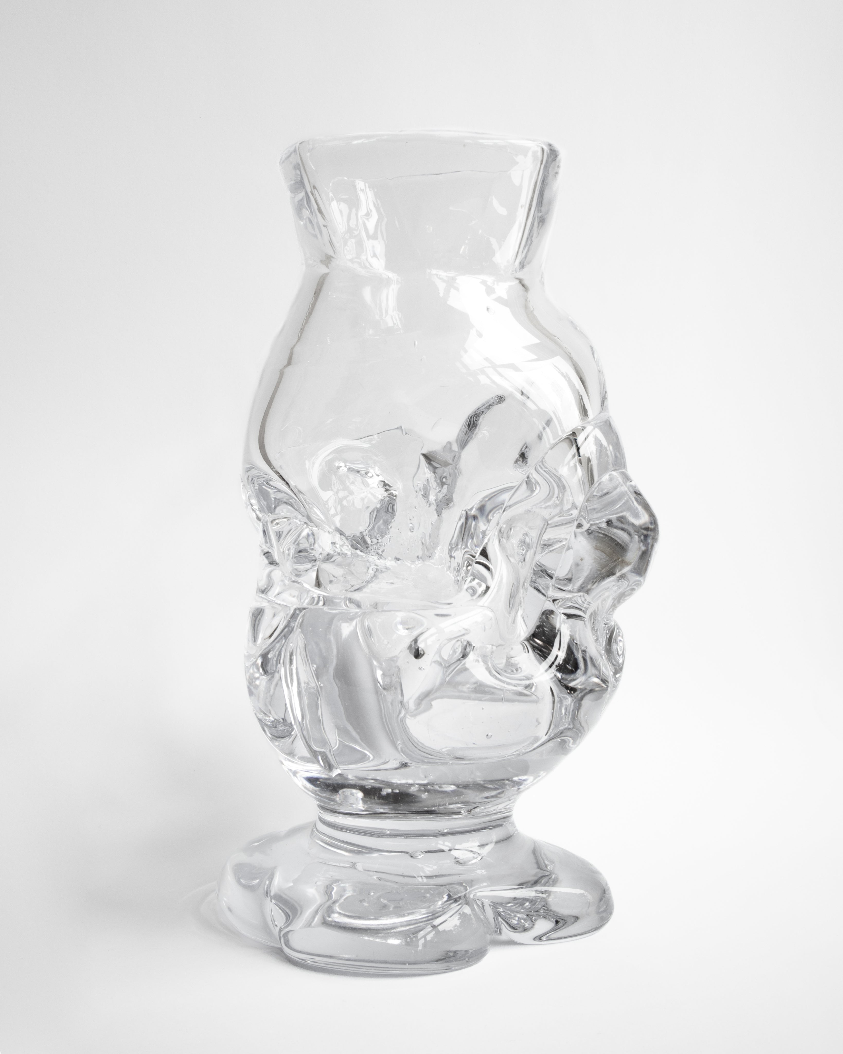 Organically Shaped Hand-blown Vase No. 3 — detail view