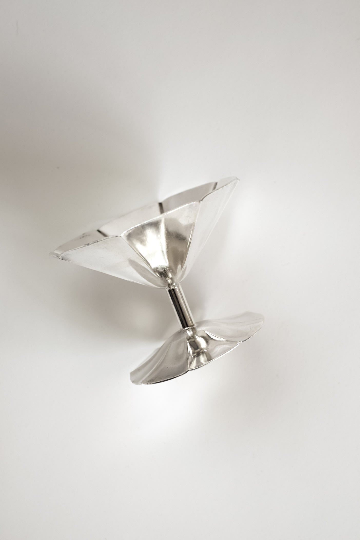 Mid-Century Sola Silver-Plated Ice Coupe Set  — alternate view