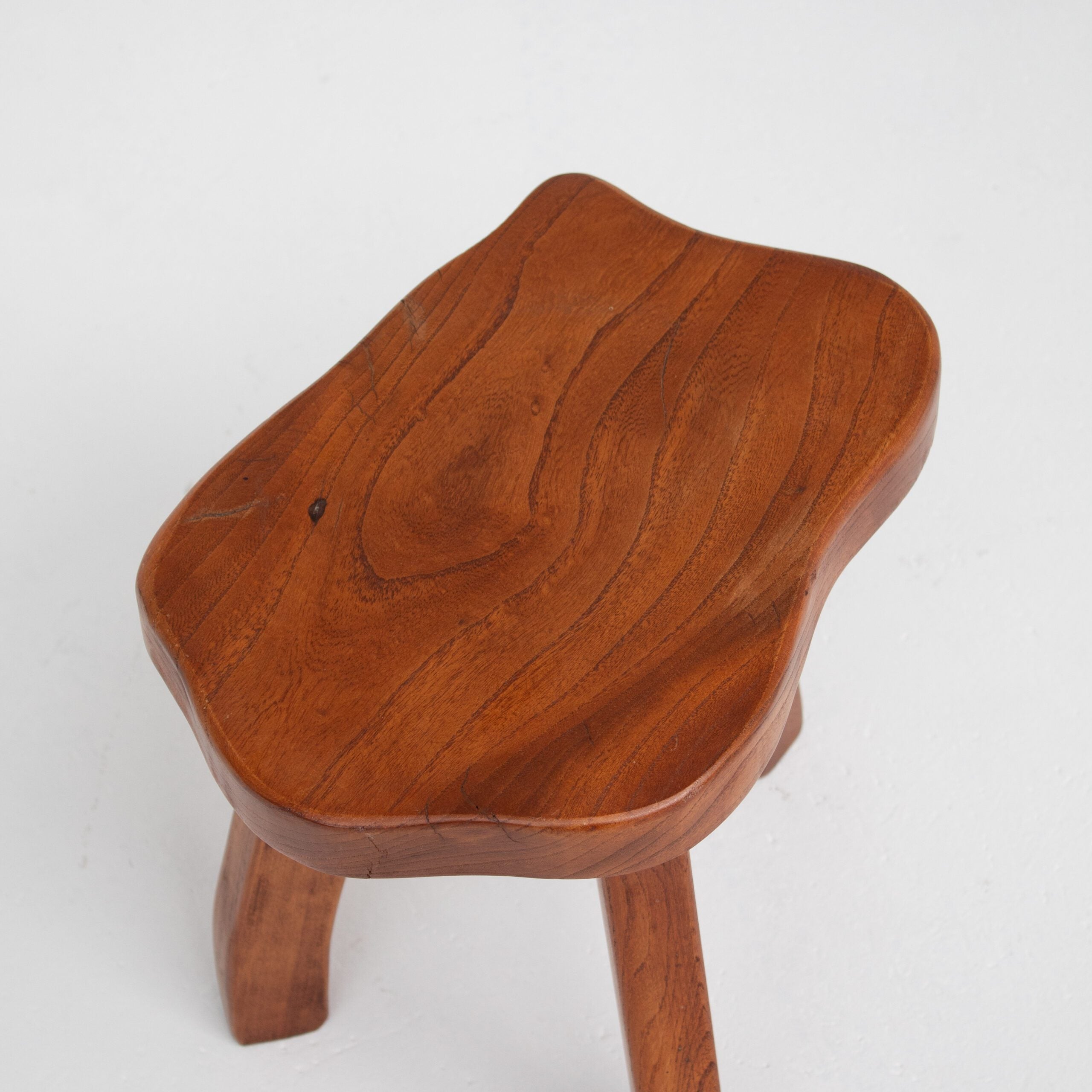 Organic Teak Stool Set — view 10