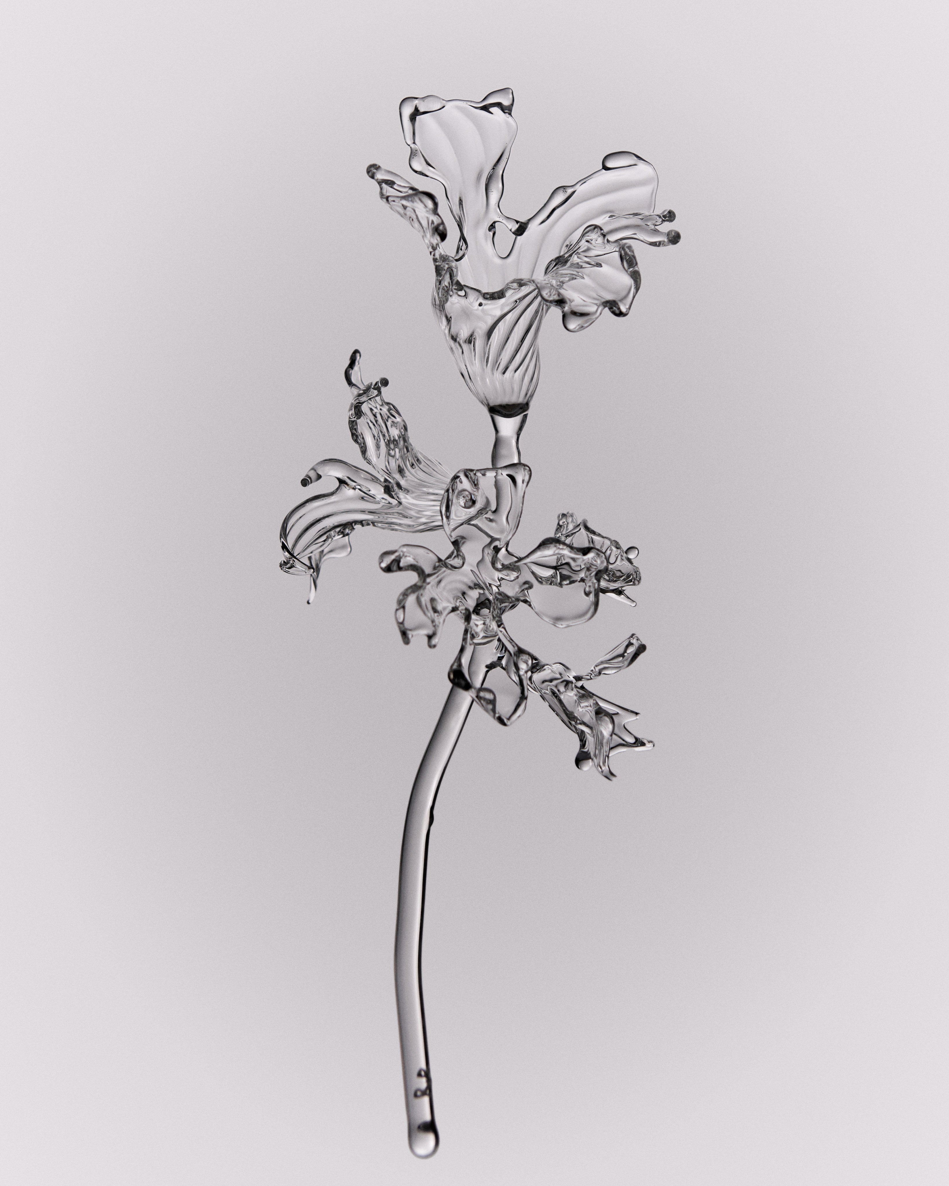 Glass Flower Organic Bouquet  by Pia Glassworks | The Oblist