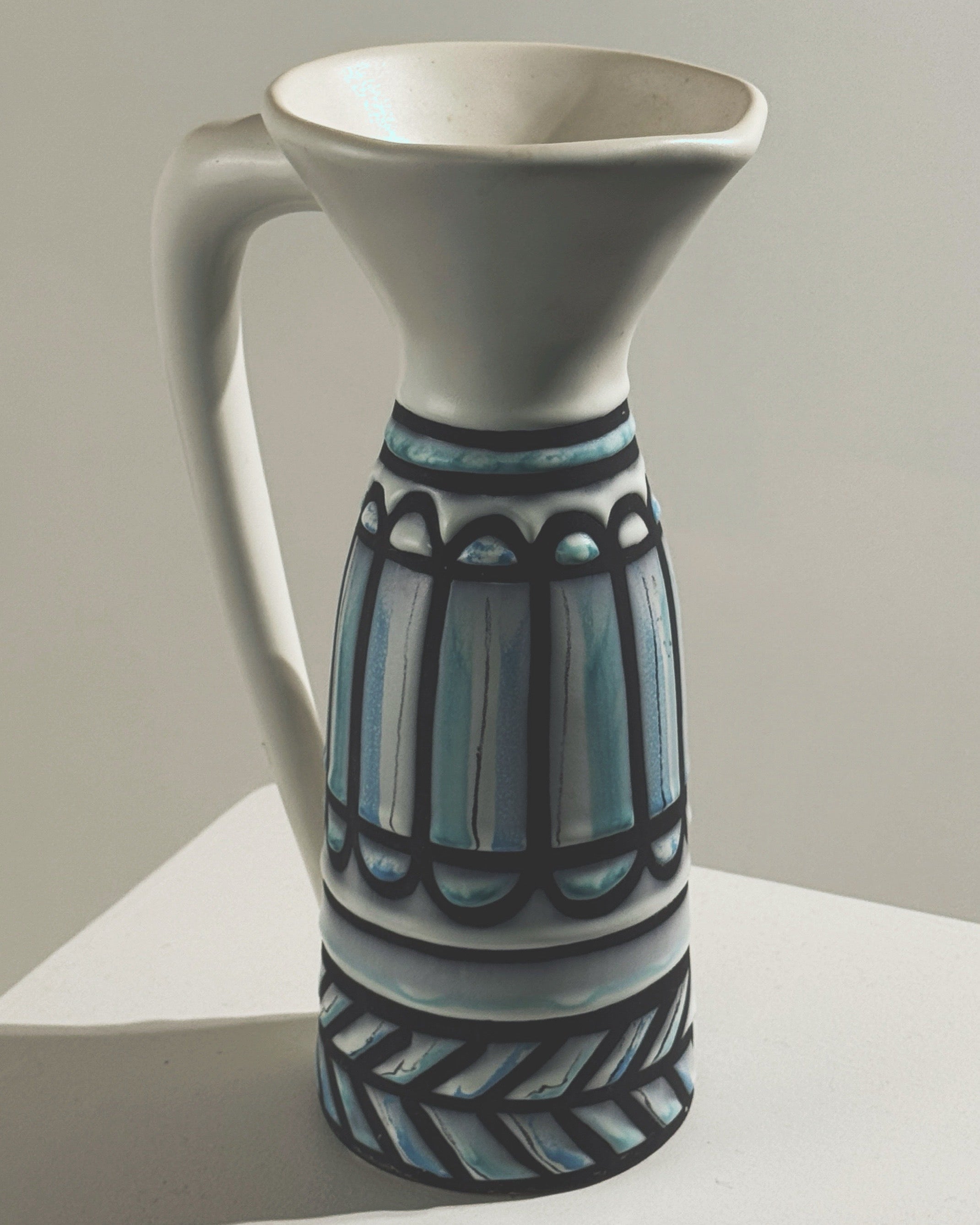 Ceramic Pitcher by Roger Capron, France, circa 1950