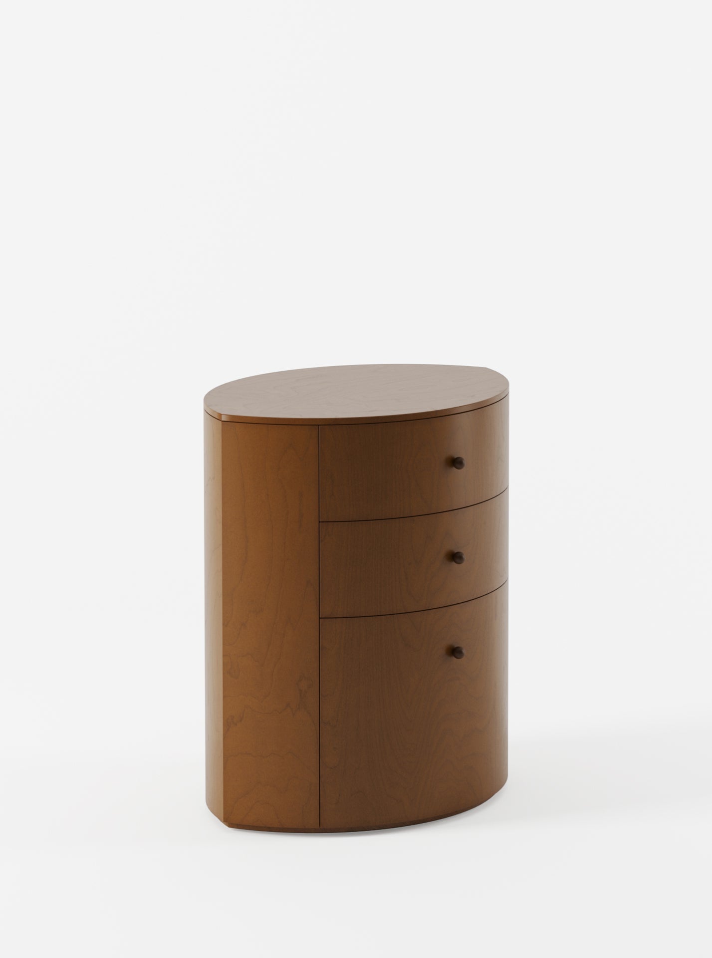 'Observer' Nightstand Warm Brown Birch