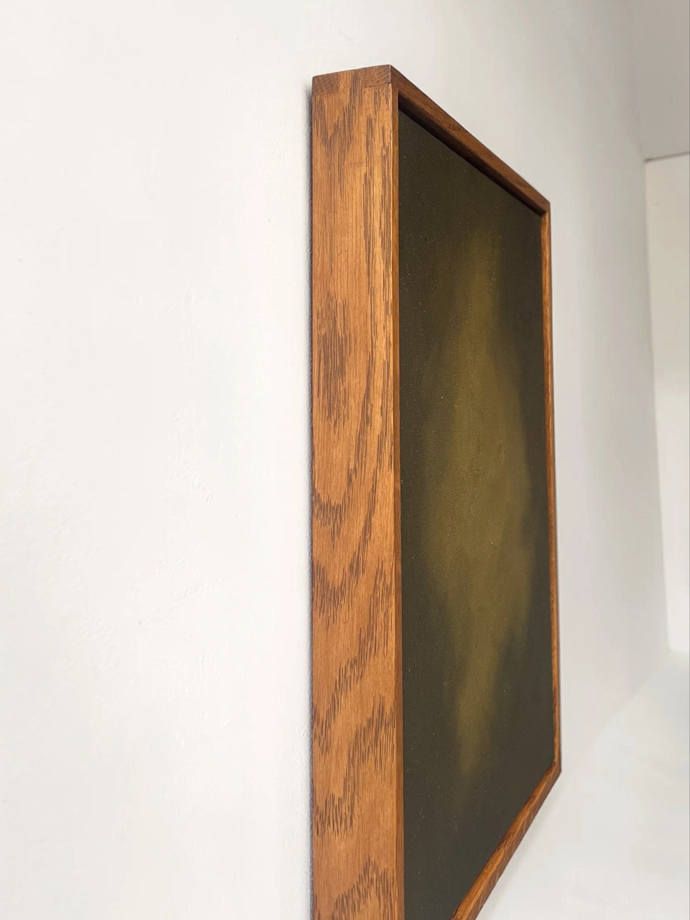 Gentle Ground (2026) - Oil Painting by Aimée Adriaansen — side angle