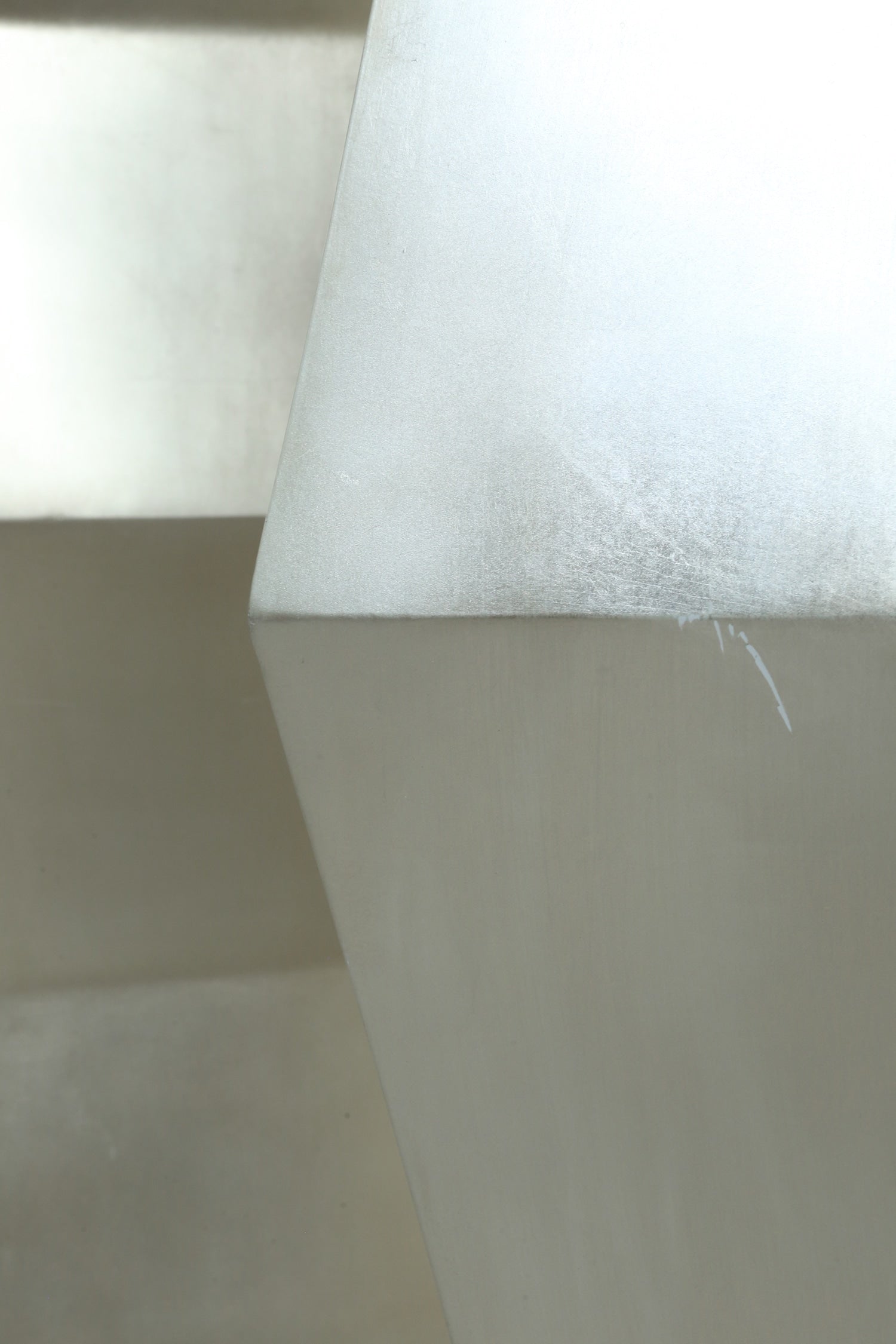 Geometric Pedestal Floor Lamp — side angle