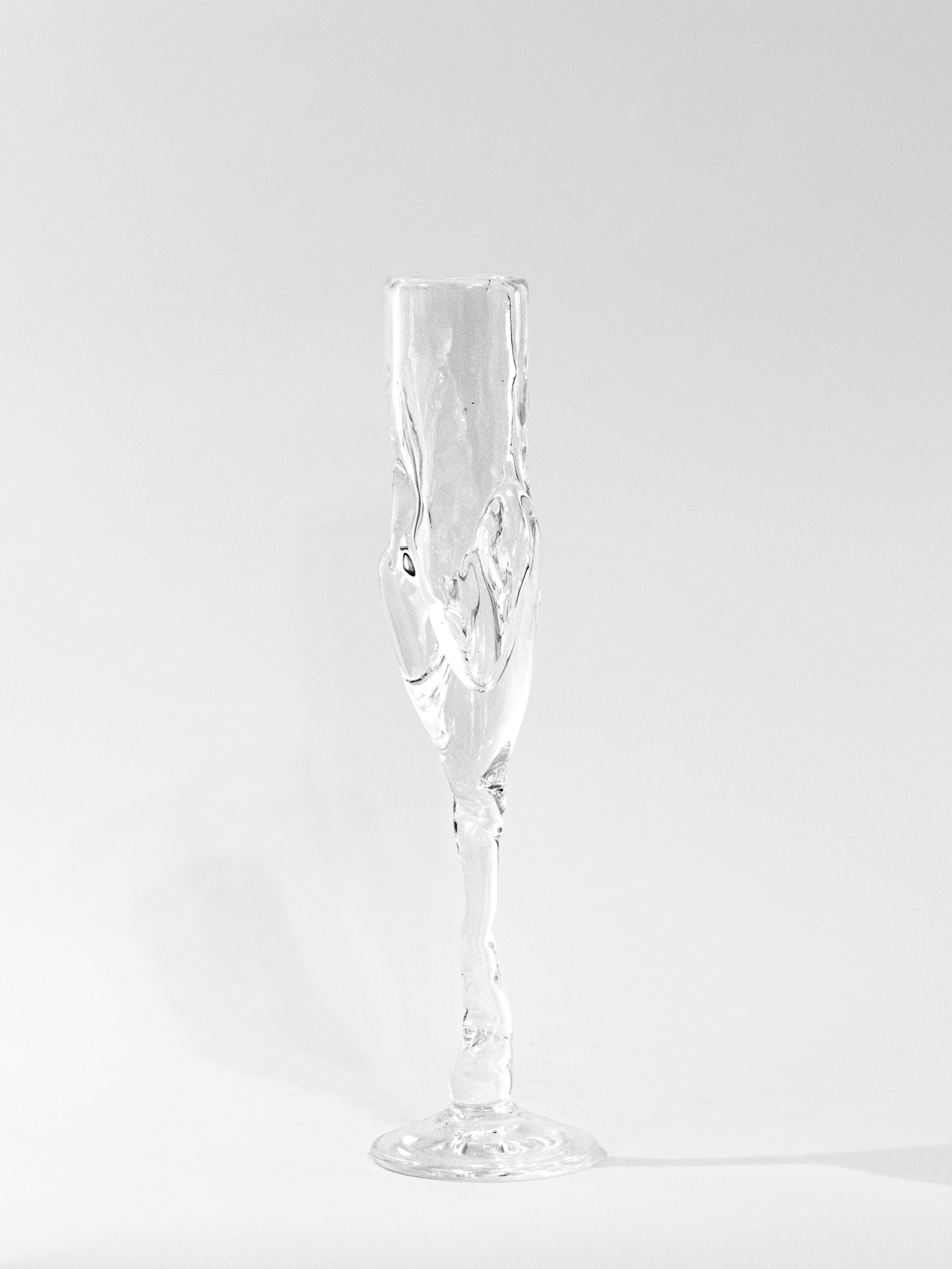 Organic Flute Champagne Glass