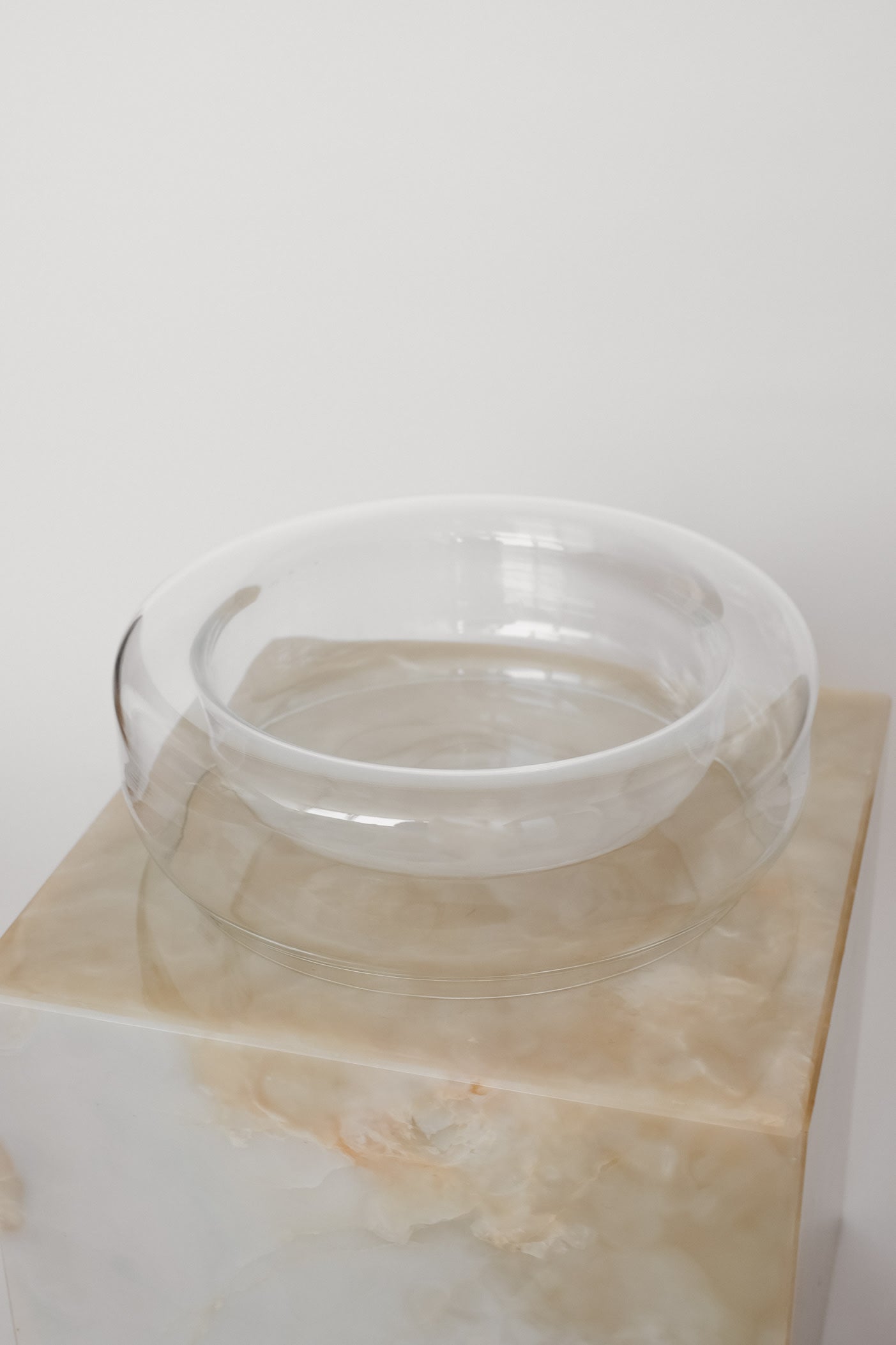 Floating Glass Bowl — in context