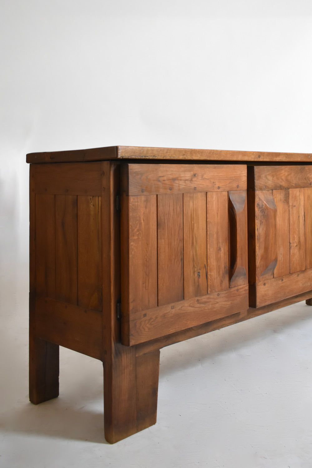 Brutalist Oak Sideboard by Barracuda Interiors | The Oblist