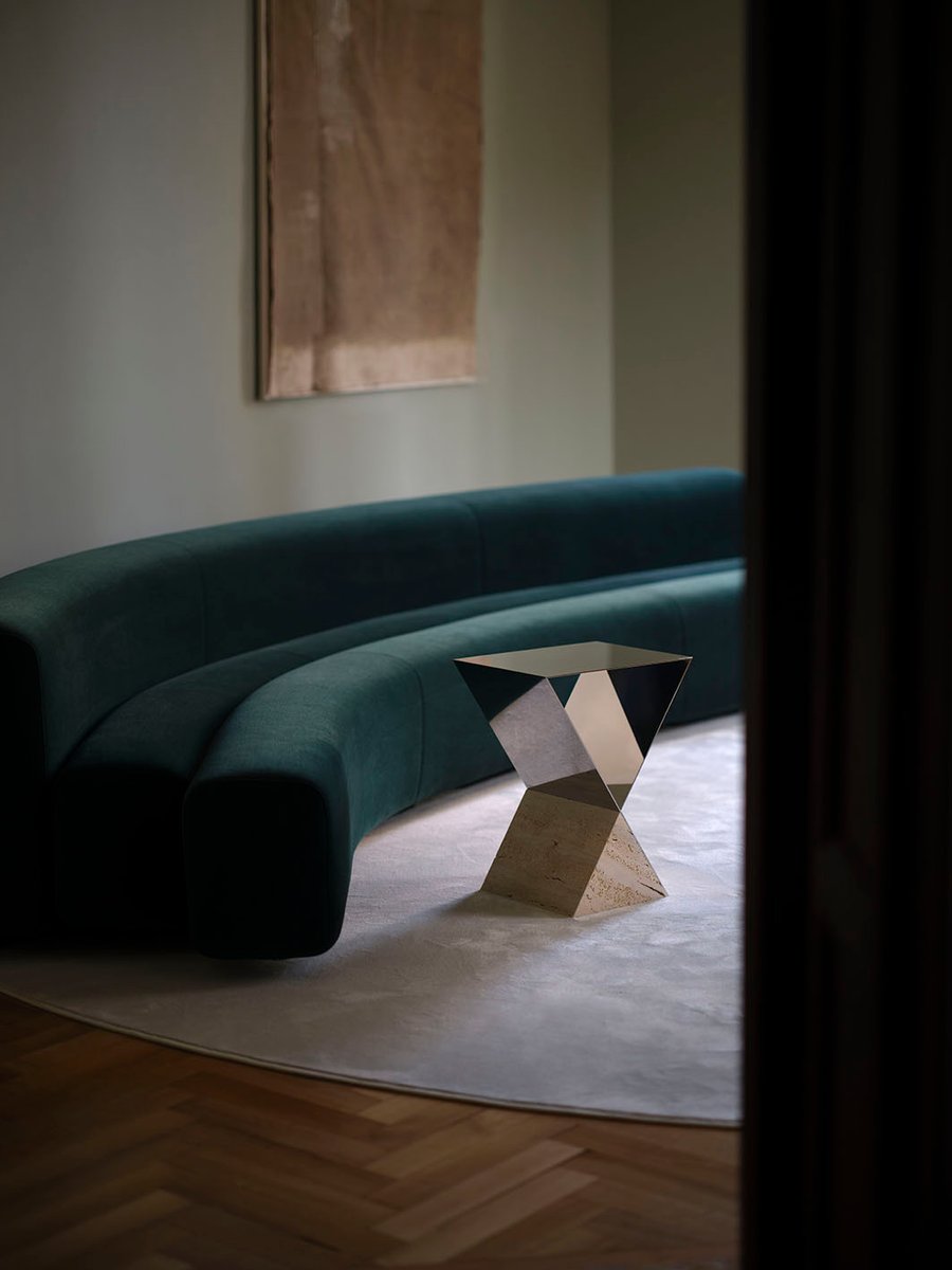 "Rock Steady" coffee table — detail view