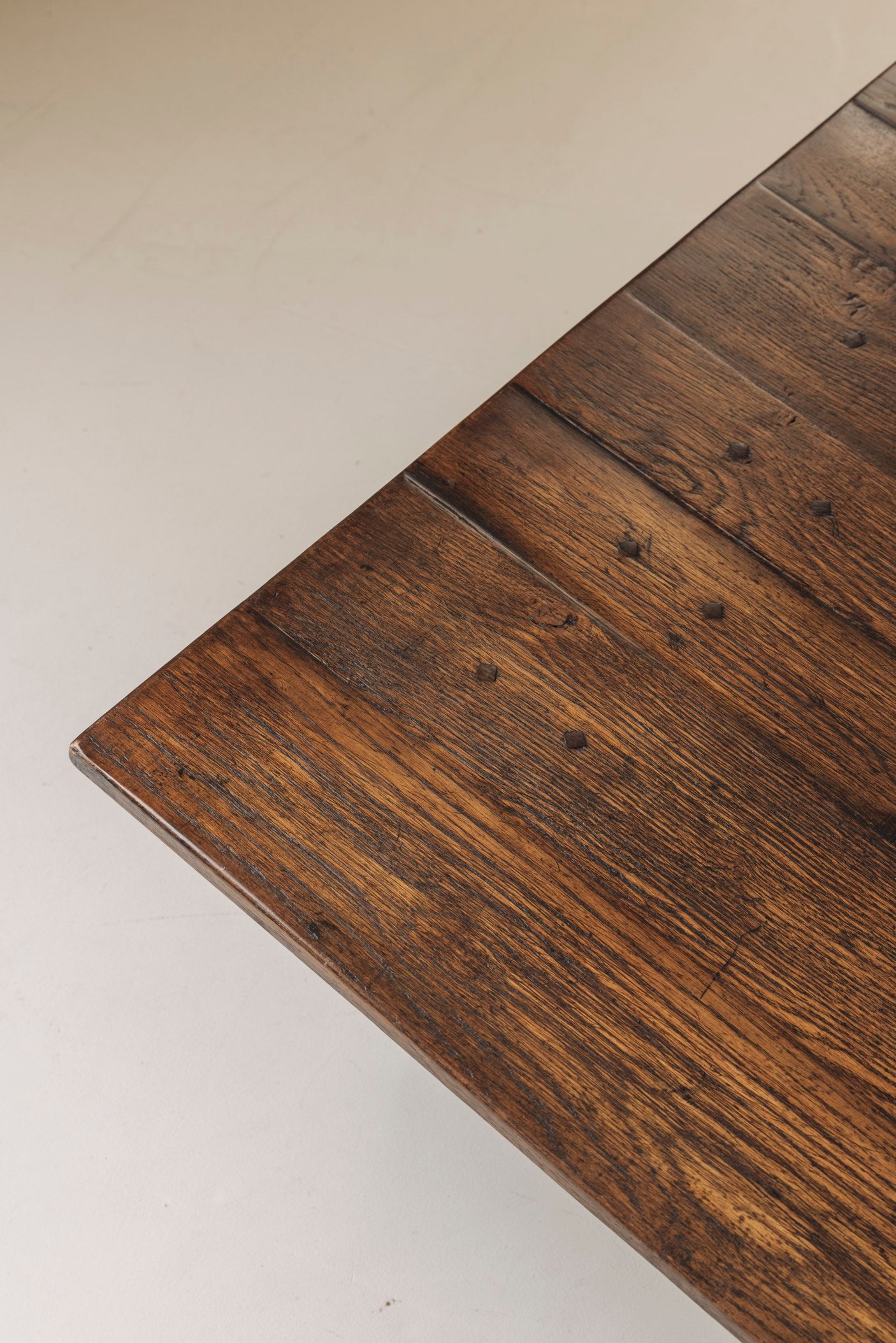 French Brutalist Square Coffee Table, 1970s — alternate view