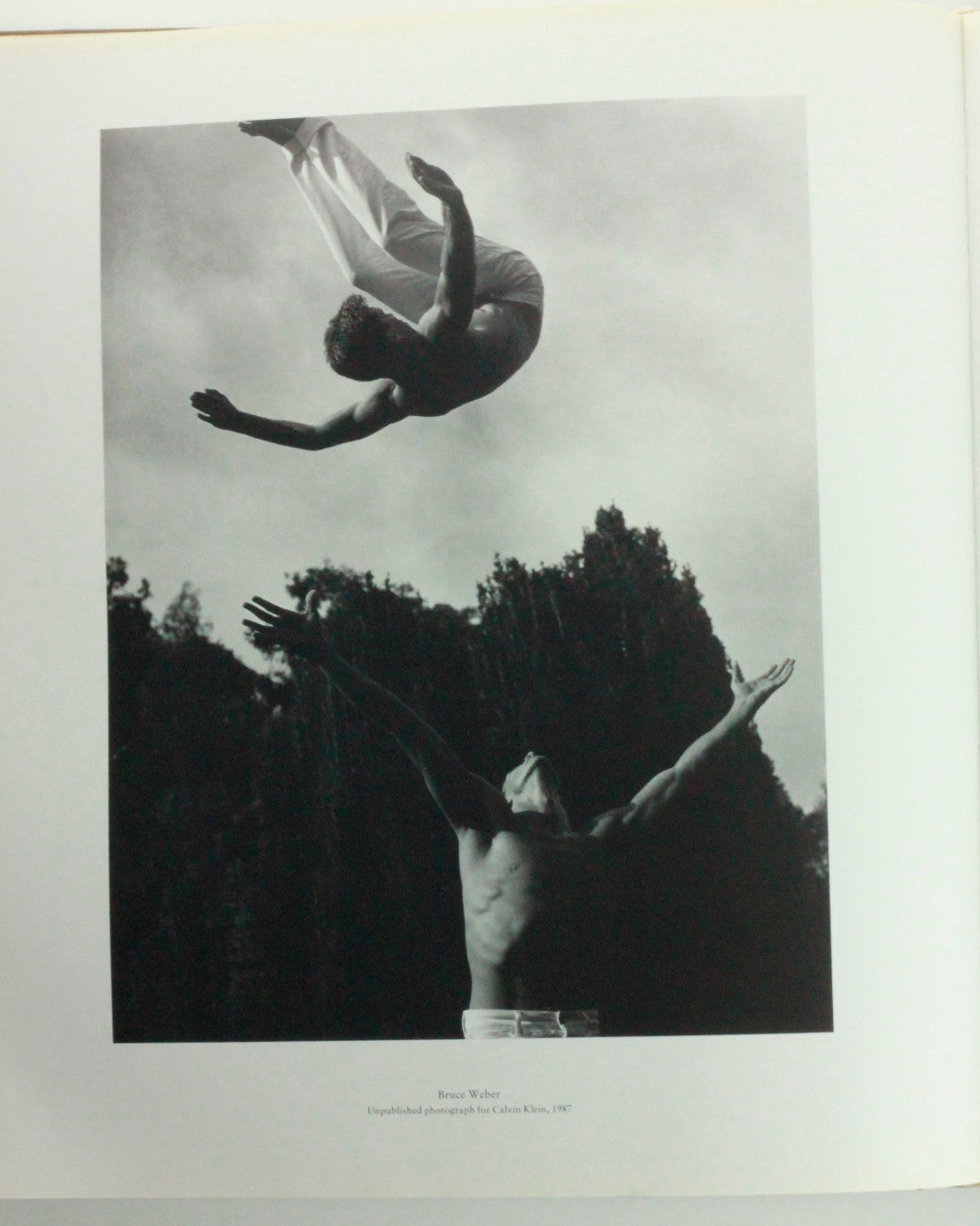 Appearances — black and white photo of acrobat in mid-air