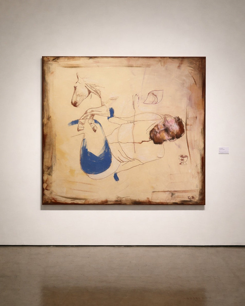 'Blue anchor' Painting