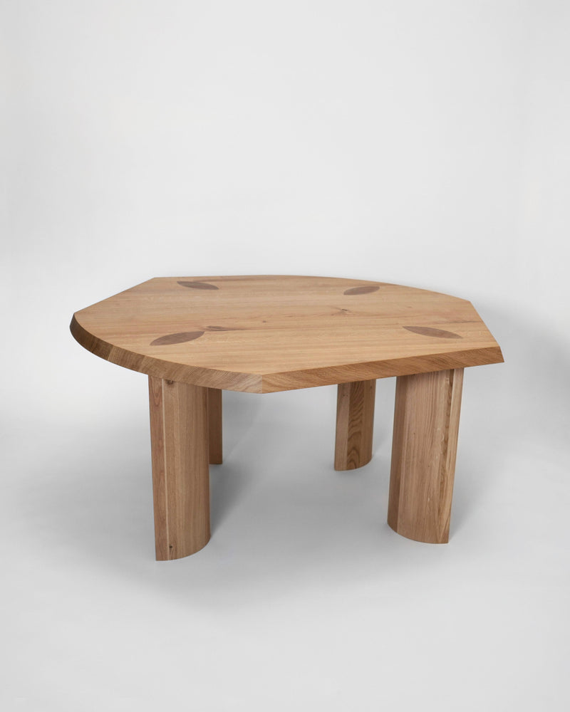 Gilbert Edge Dining Table - Oak by Hein Studio | The Oblist — handcrafted oak material