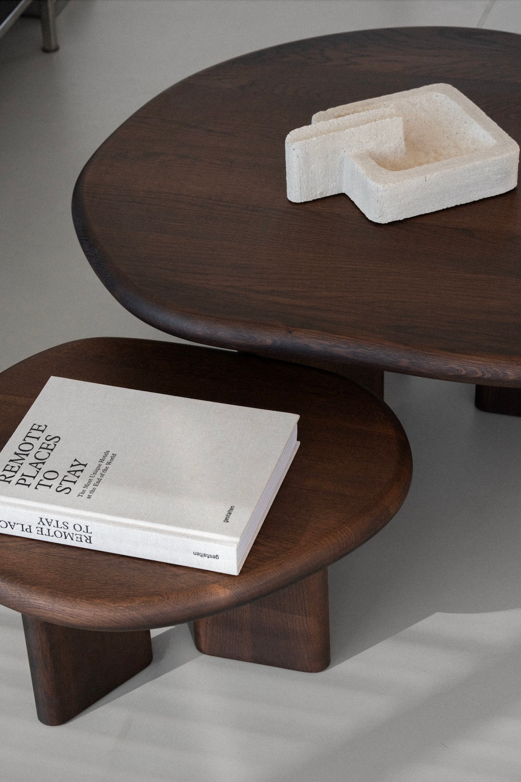 Table basse - Éd. Couleur Espresso - Chêne