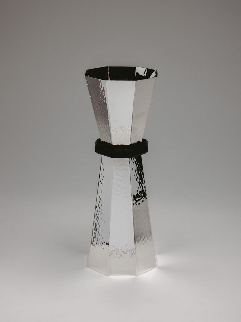 Silver Plated Pitcher by zanetto | The Oblist — hammered silver finish
