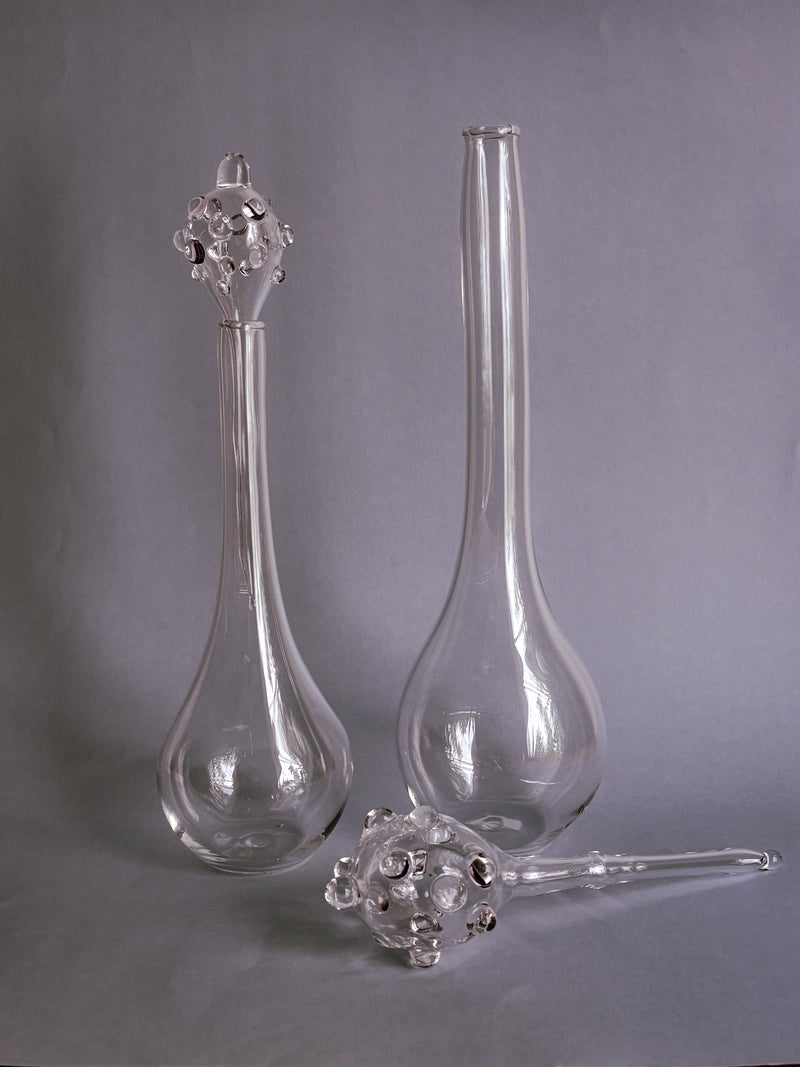 Fragance_ Pair of Decorative Sculptures by Pia Glassworks | The Oblist