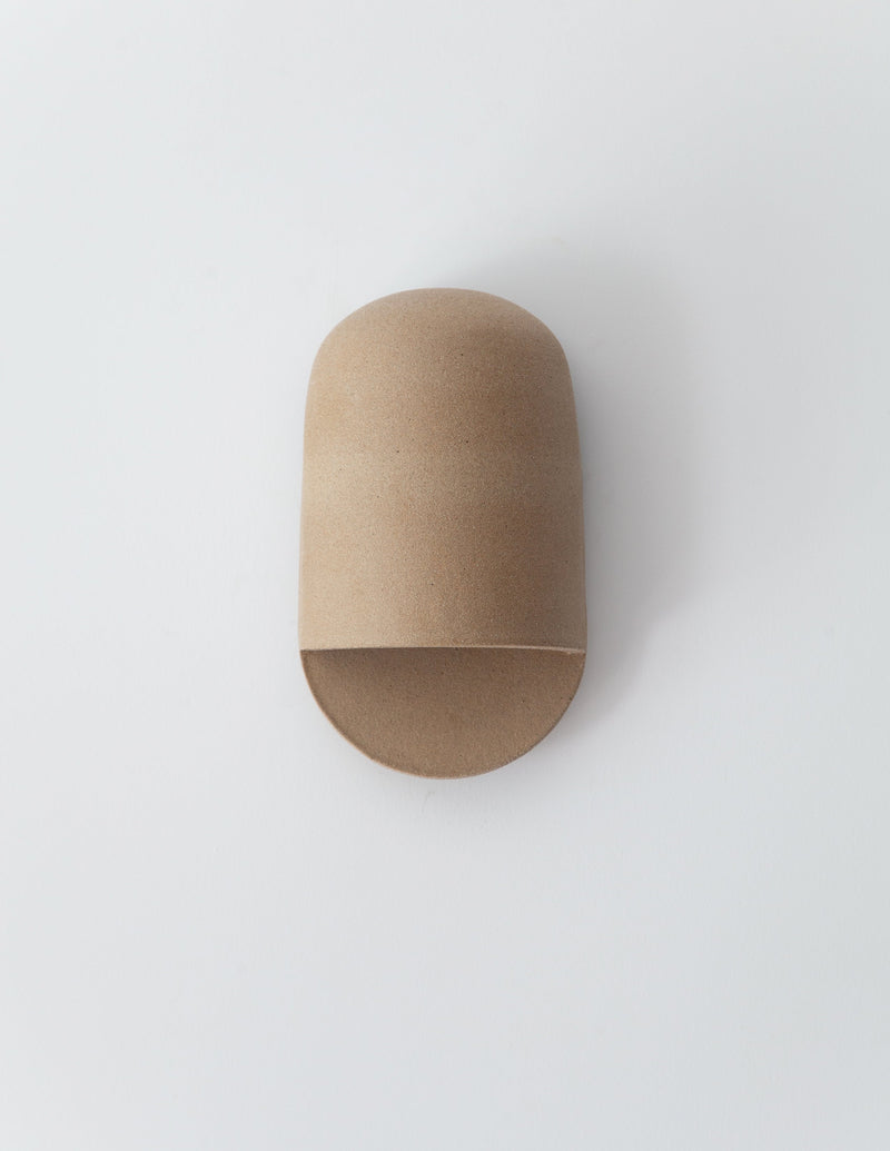 Tera Sconce Unglazed by Ceramicah | The Oblist