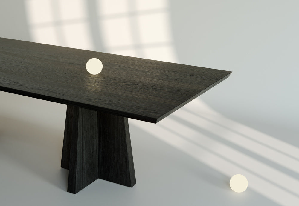 Large Table - Bündner SQR by Joana Vilaca Studio | The Oblist