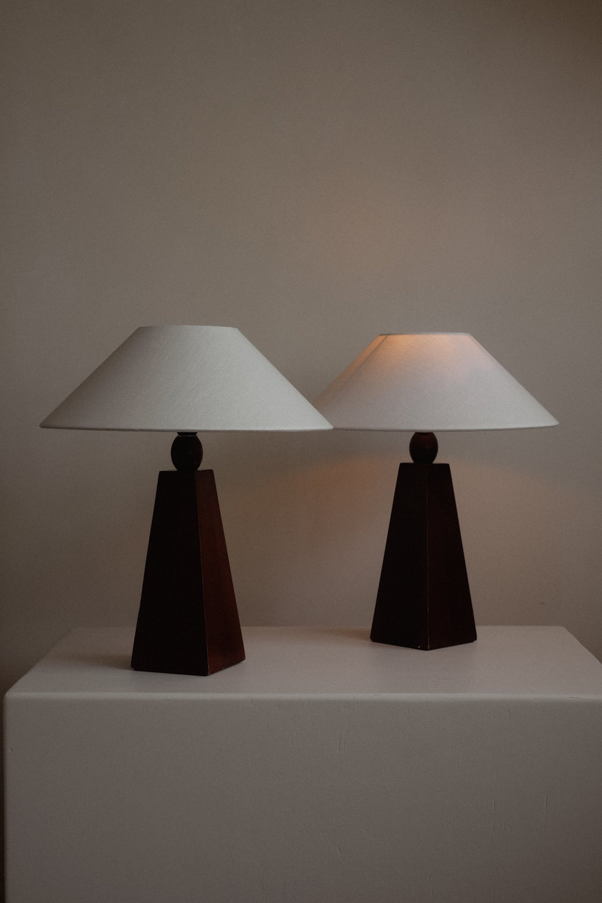 Timeless Elegance Wooden Table Lamp — additional view