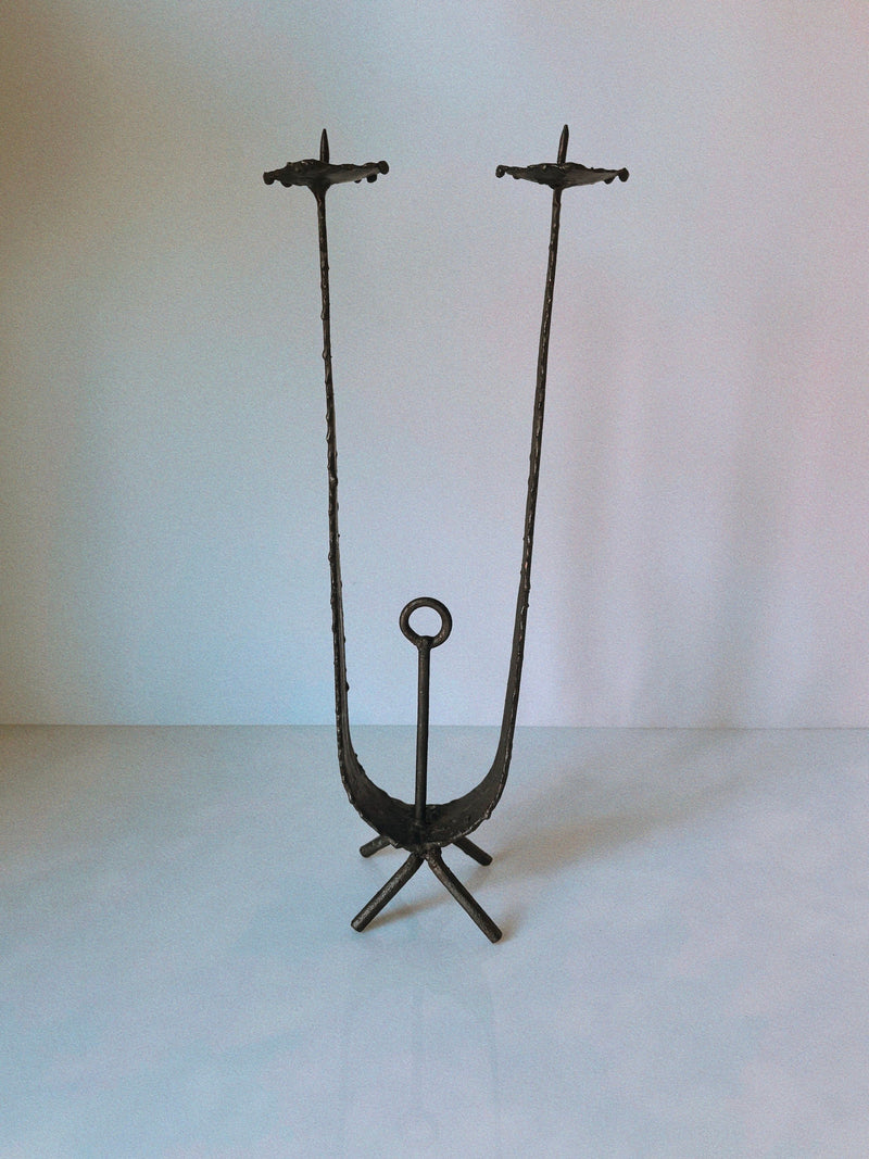 Molten Metal Candleholder, Poland by Huerto | The Oblist