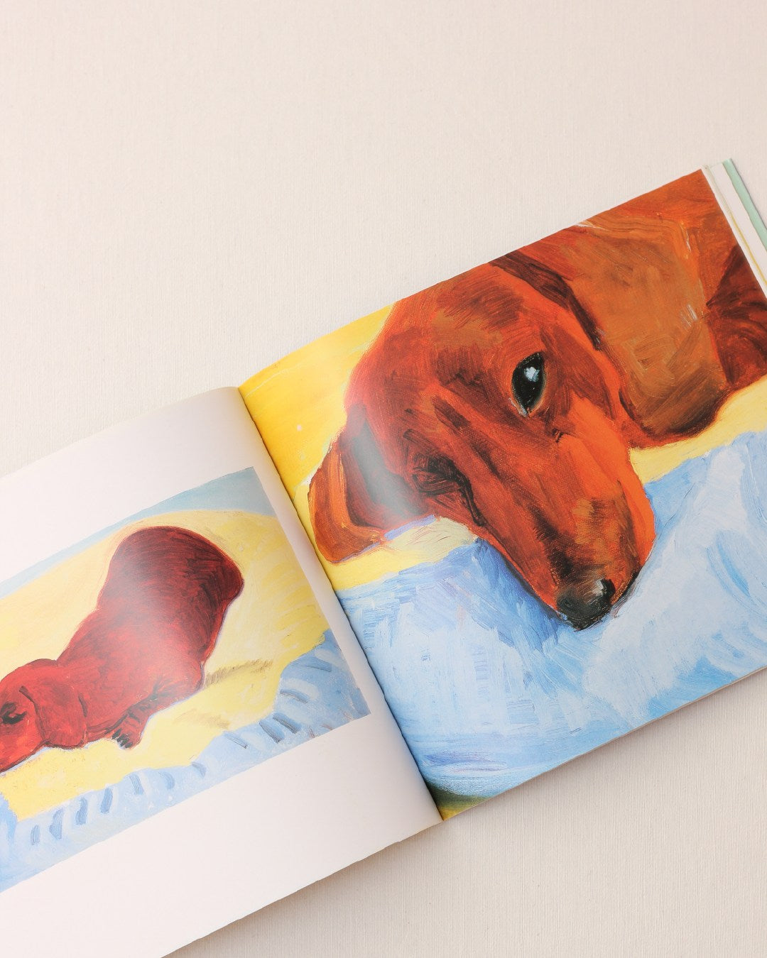 David Hockney's Dog Days — detail view
