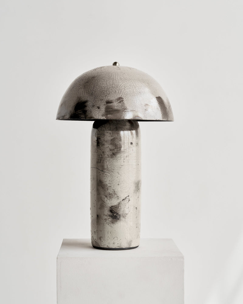 Raku Tera Lamp by Ceramicah | The Oblist