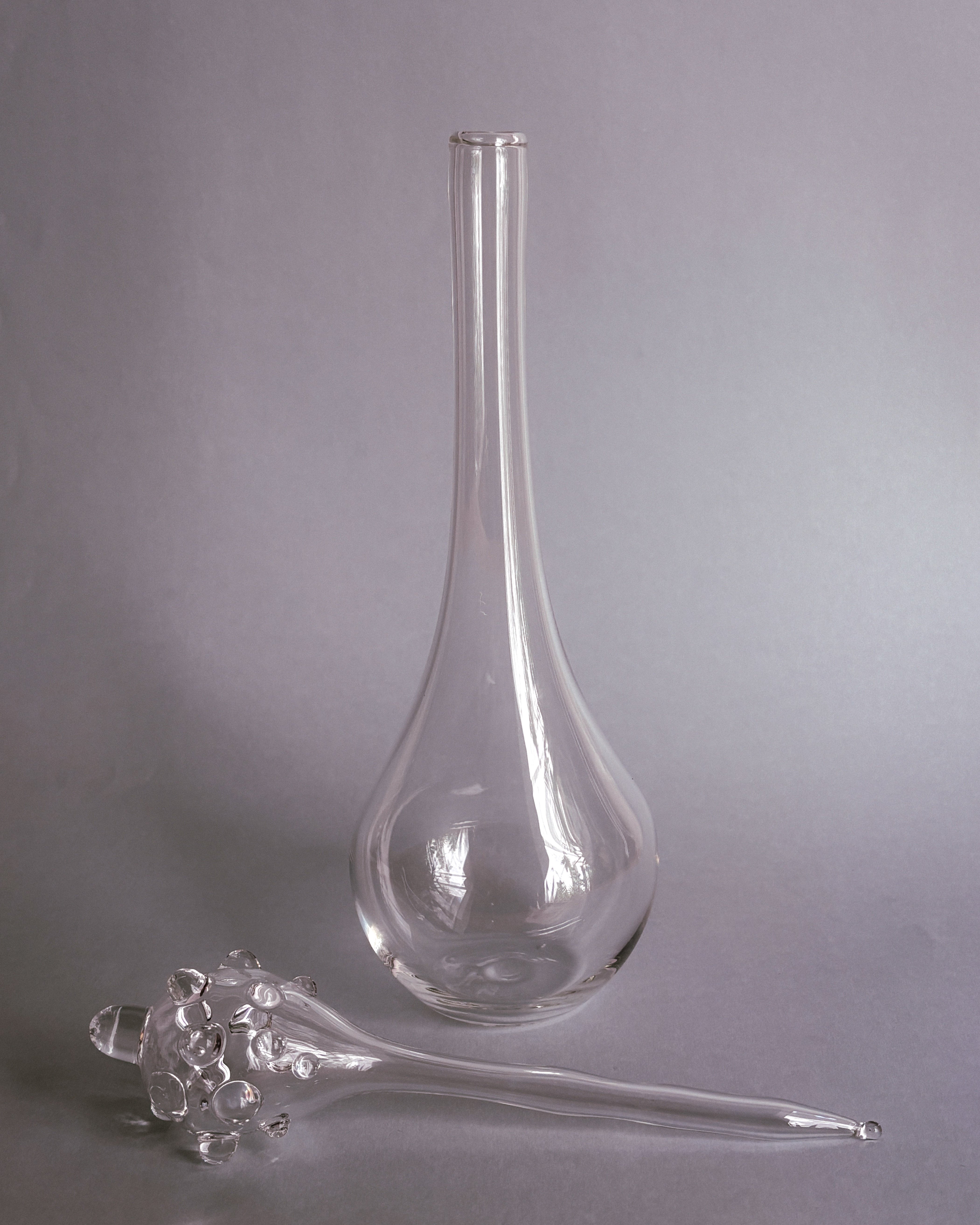 Bouteille de parfum décorative