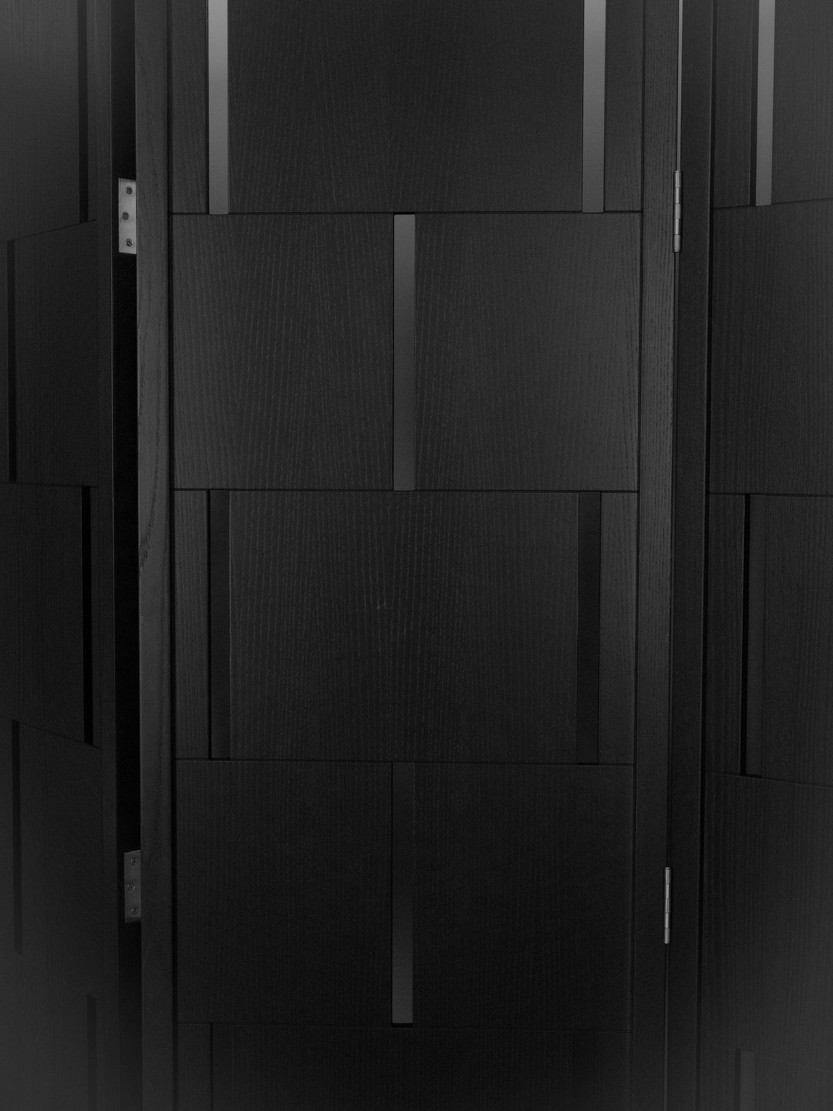 PRIVEY ROOM DIVIDER 5 PANELS — side angle