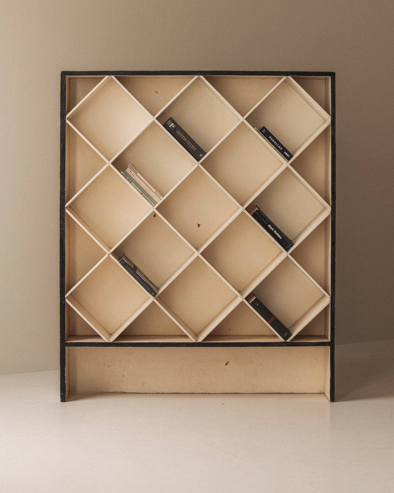 Geometric open bookcase, France 1950s. by Modern Living | The Oblist