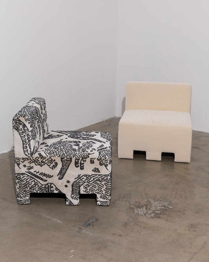 DENTE ARMCHAIR — detail view