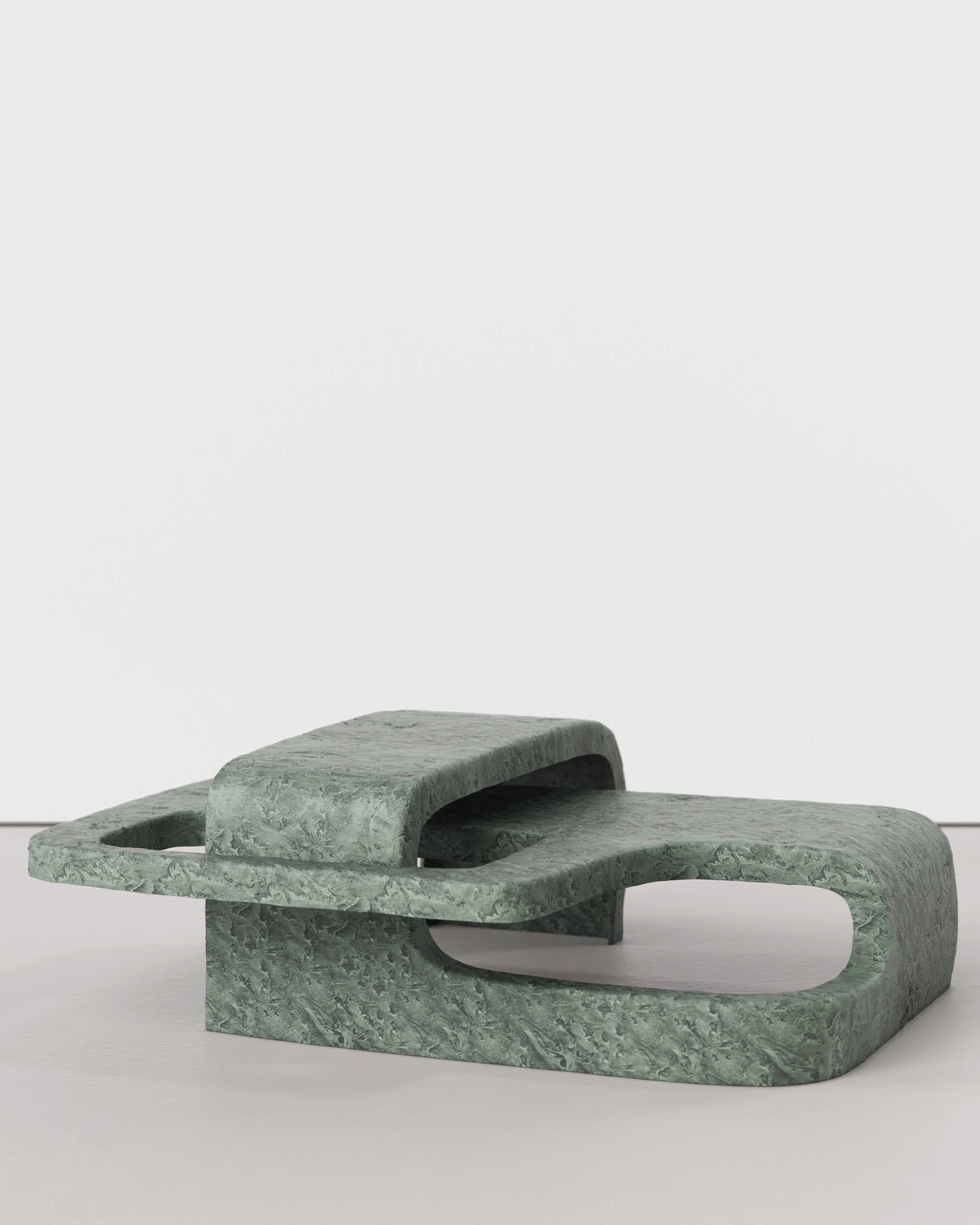 VERTIGO V2 Low Table in Cast Bronze