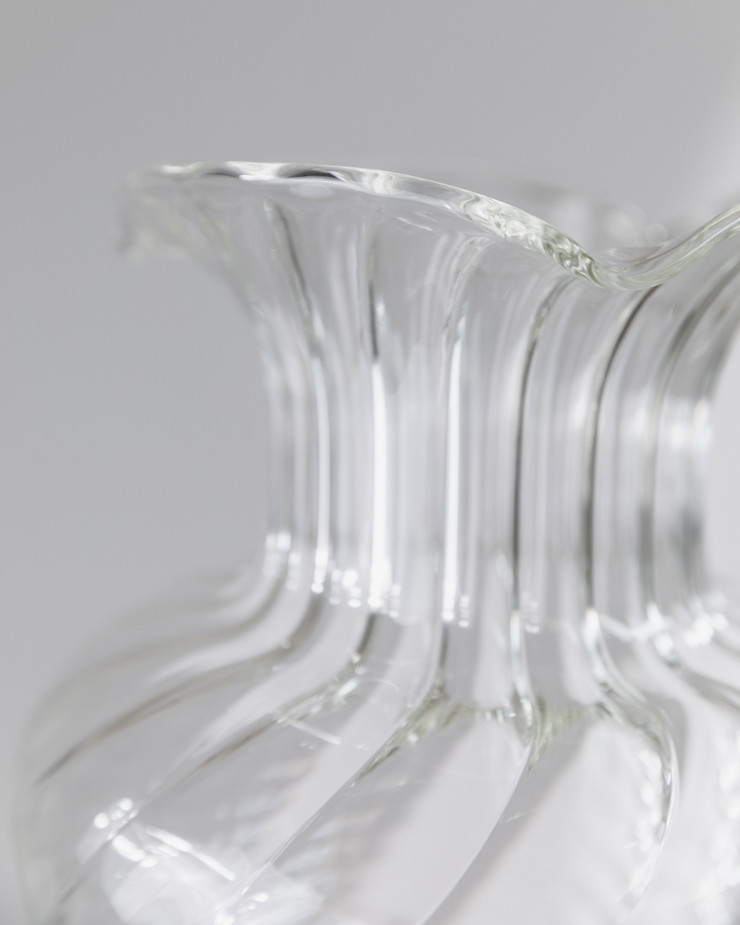 Grand Vase en Verre par Soffiera Parise, Italie, années 1970