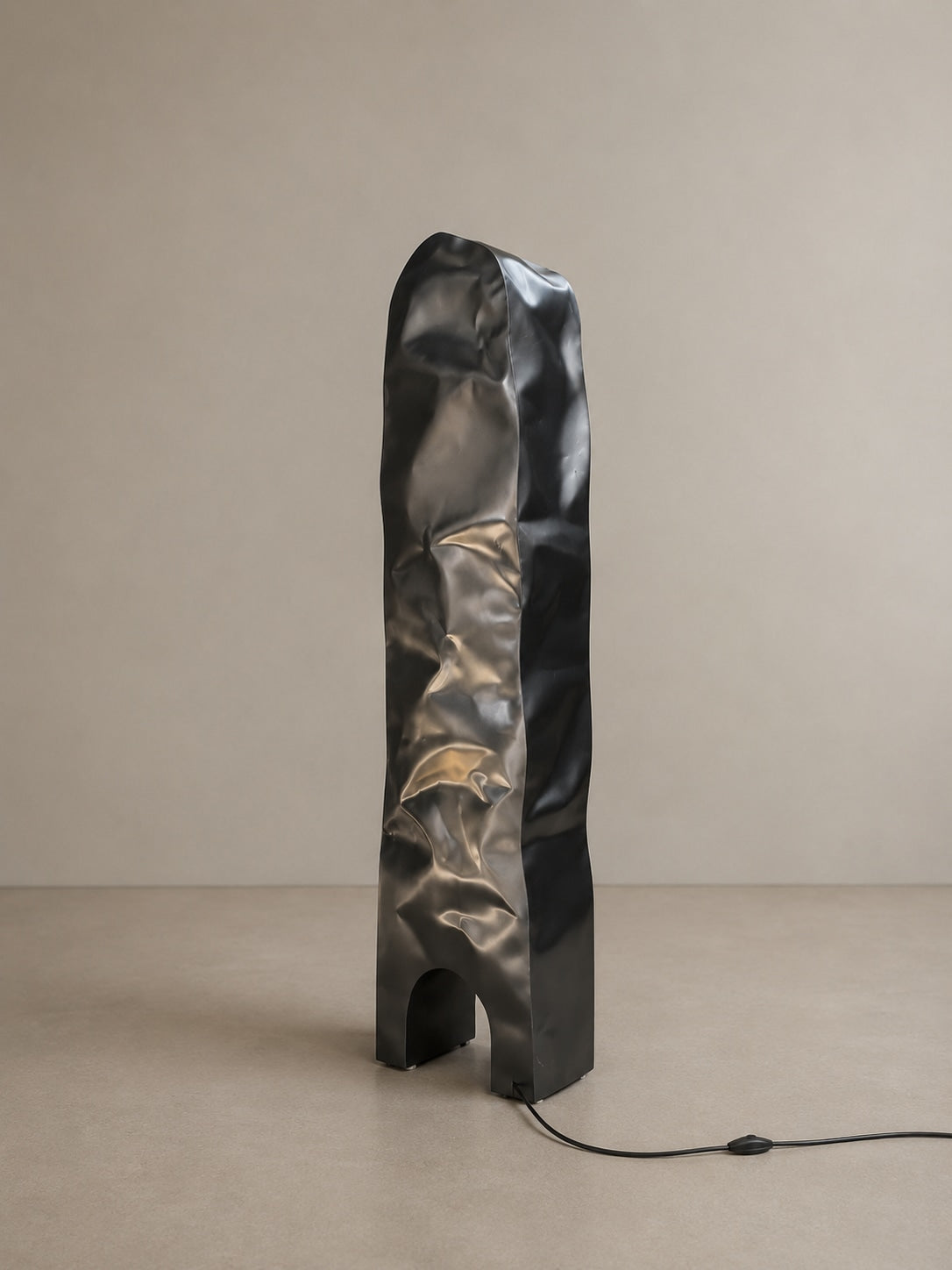 Stainless Steel Floor Lamp - Sigil Tower by Nitush Aroosh — alternate view