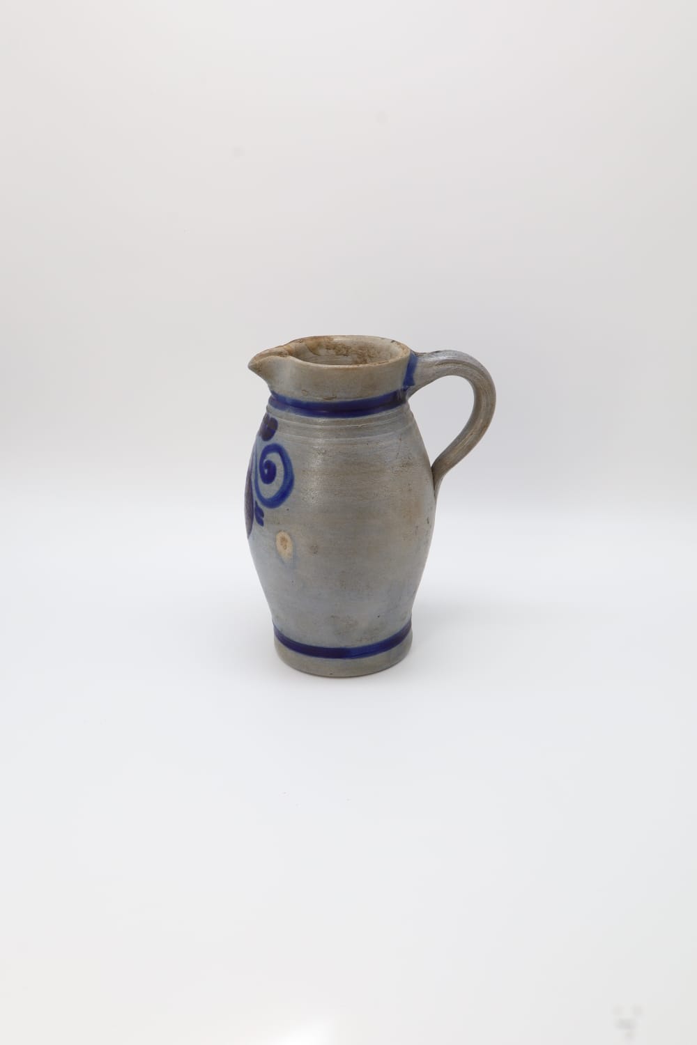 Vintage Stoneware Pitcher – Germany (c. 1950–1970) — detail view