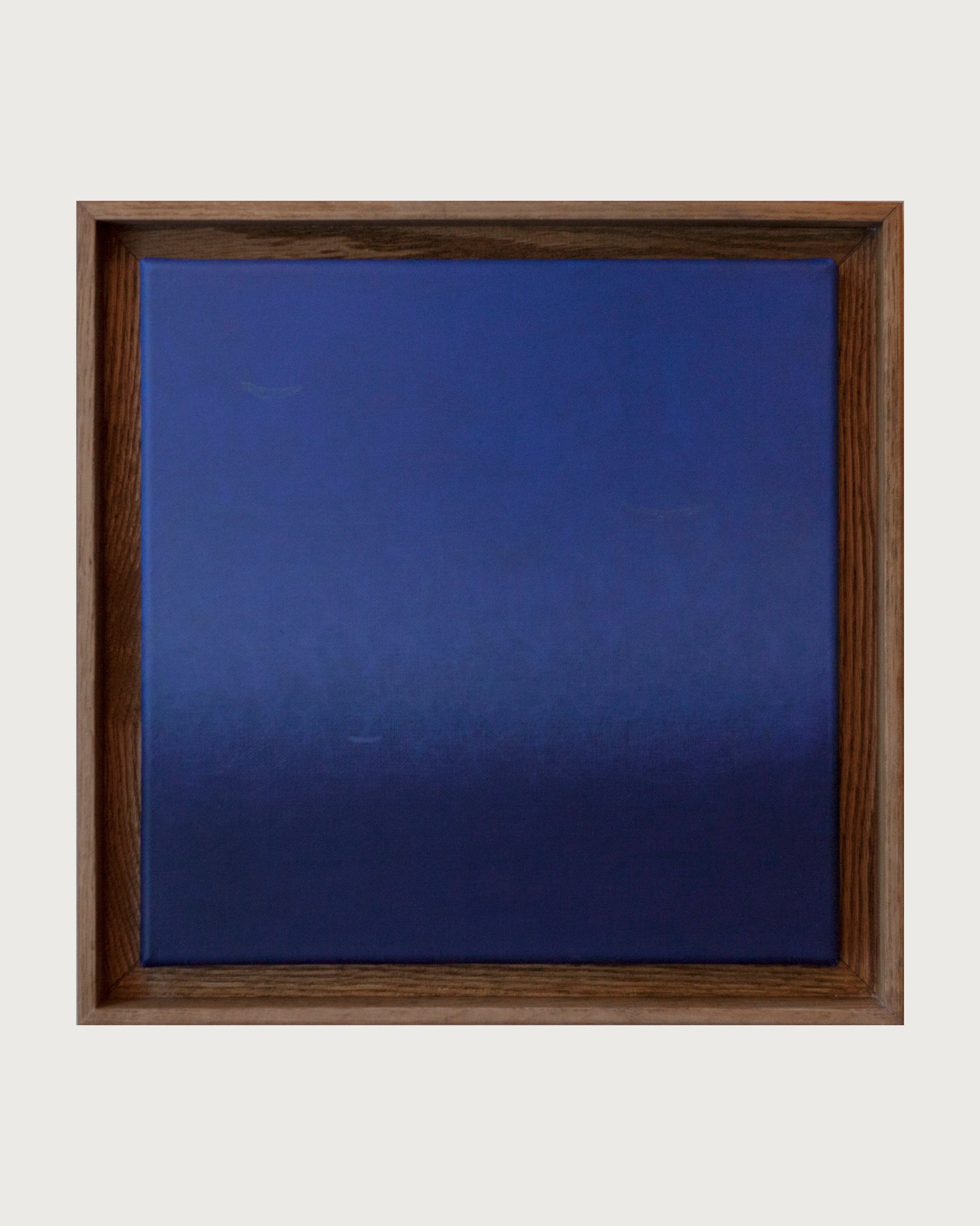 Midlight Sky #2 by Rebecca von Matérn | The Oblist — framed blue gradient painting