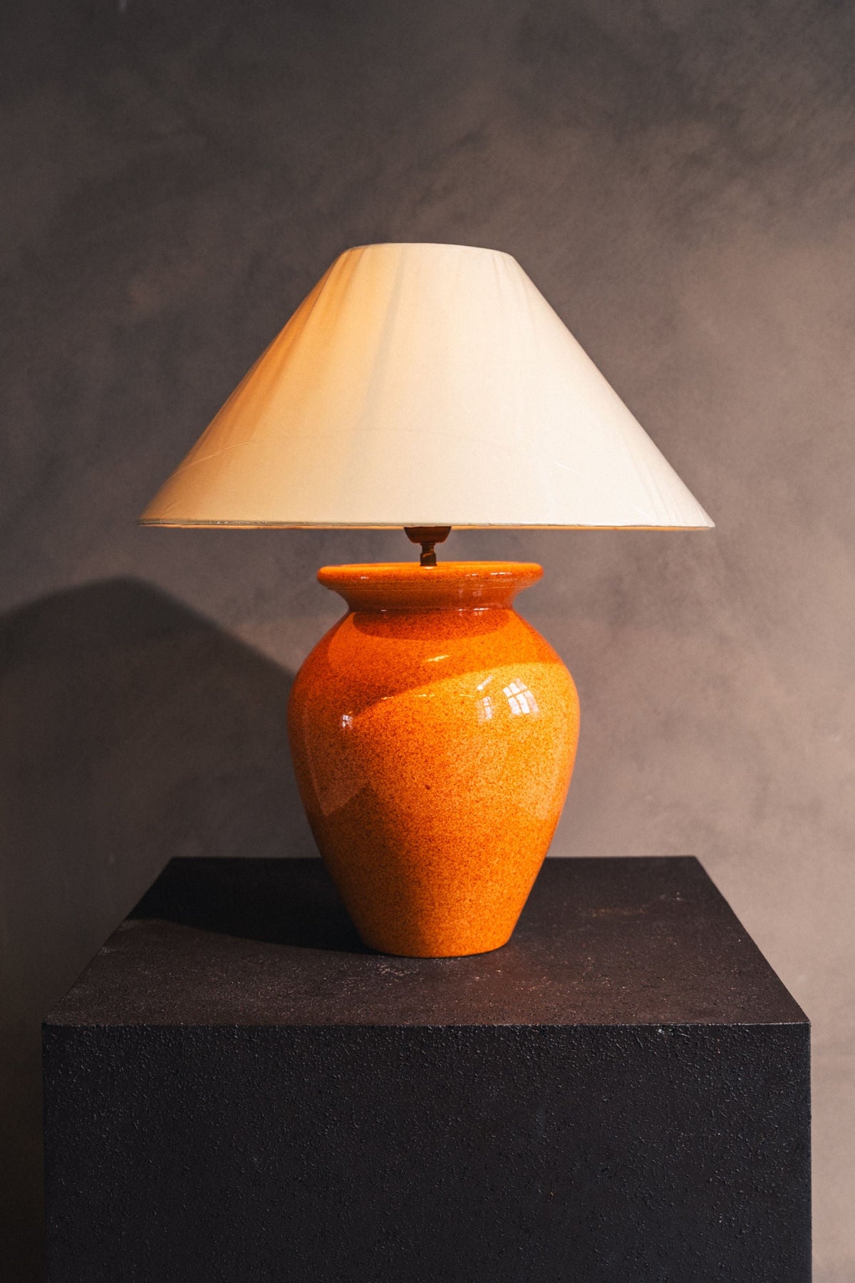 Vintage Mid-Century Ceramic Table Lamp by Robert Kostka