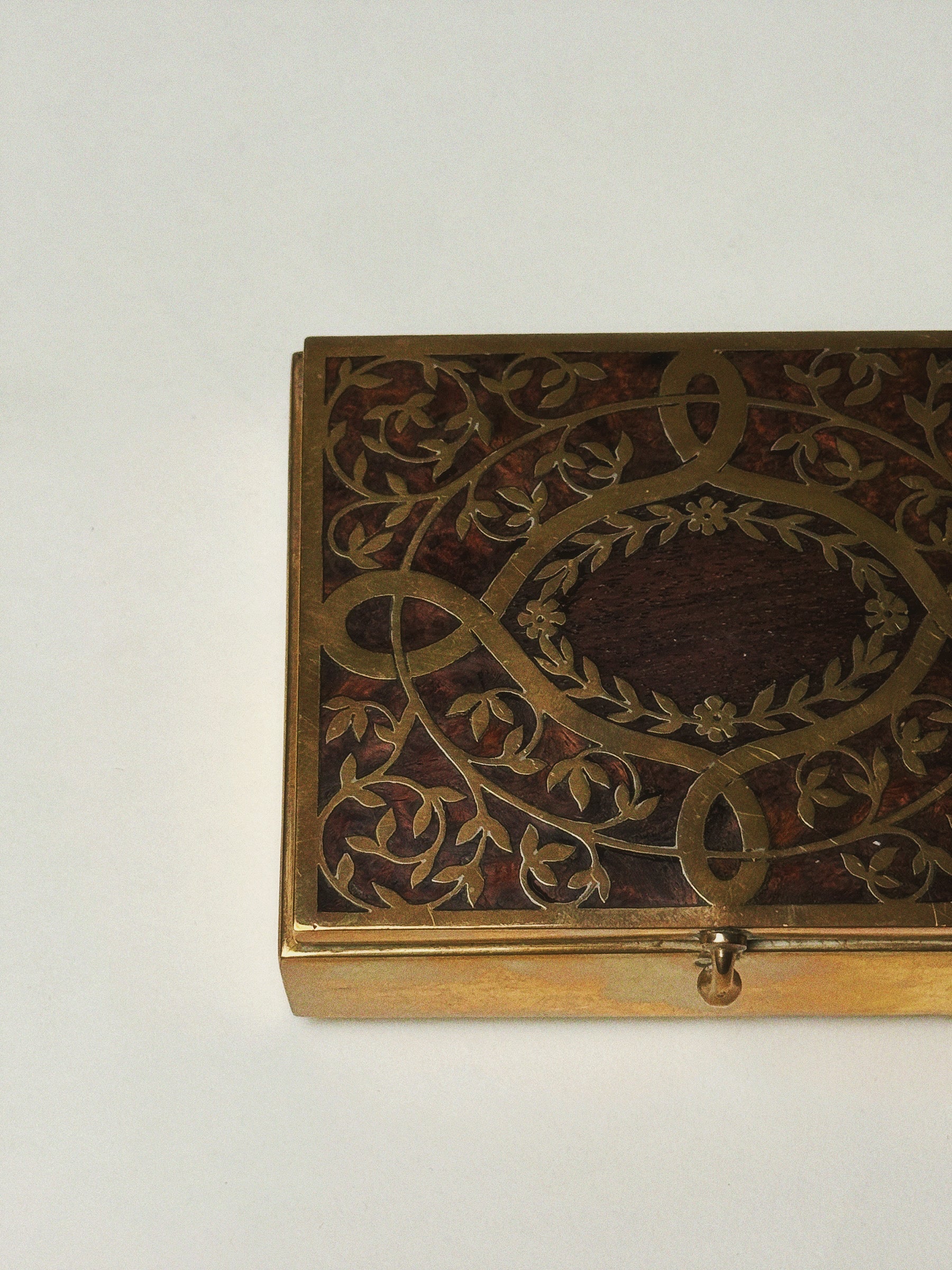 Erhard & Söhne Secessionist Brass Box
Germany, c.1905–1915 — close-up