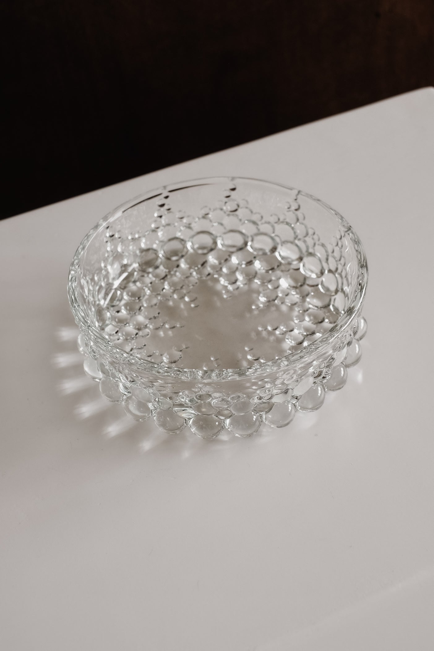 Mid-Century Glass Bowl by Walther Glass, 1970 — in context