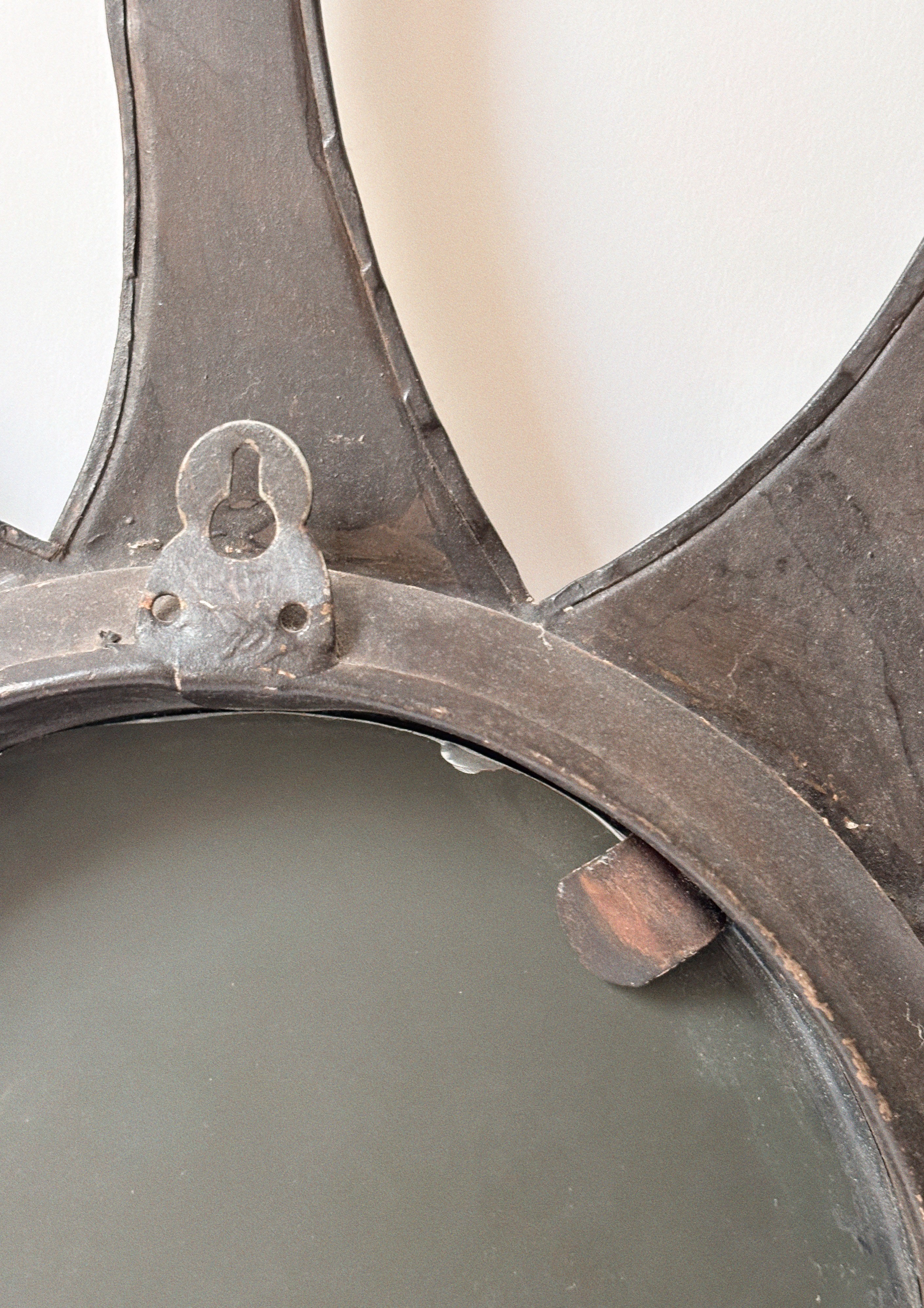 Artisan Metal Sun Mirror — alternate view
