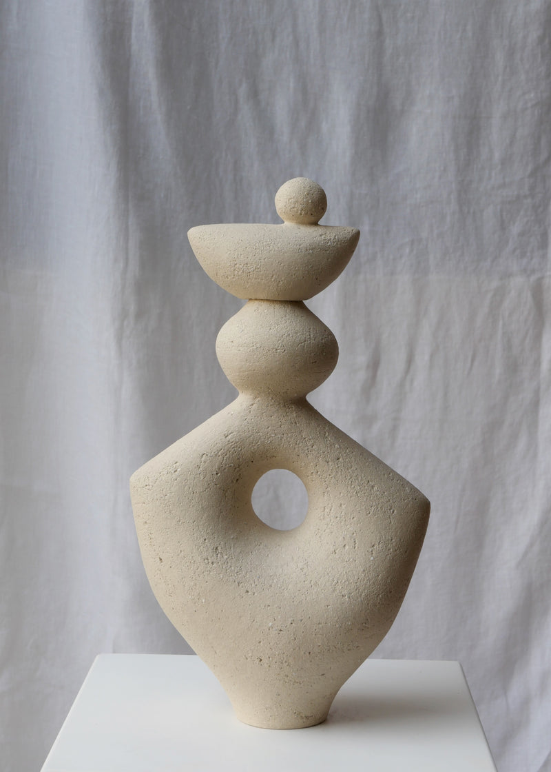 Aisha Totem Sculpture by Lucia Mondadori | The Oblist