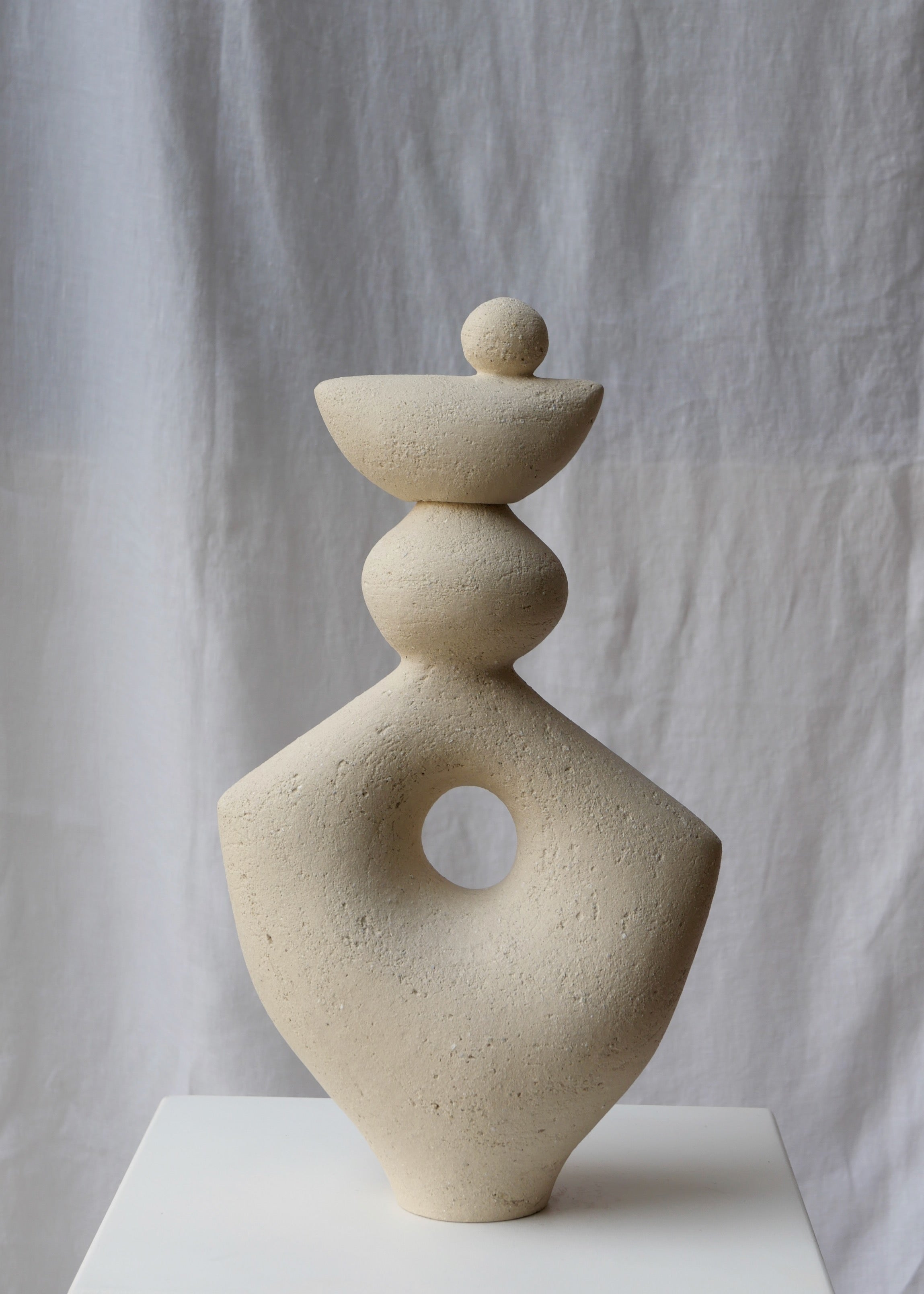 Aisha Totem Sculpture by Lucia Mondadori | The Oblist